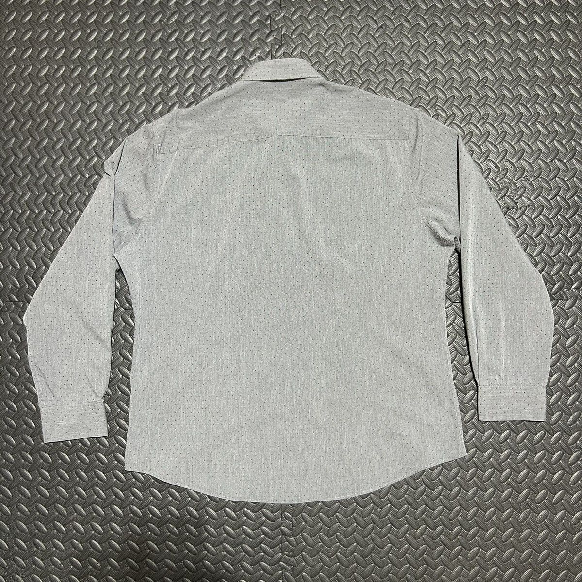 Bar III Bar III Dress Shirt Long Sleeve Geometric Mens XL 17 34-35 Size US XL / EU 56 / 4 - 12 Thumbnail