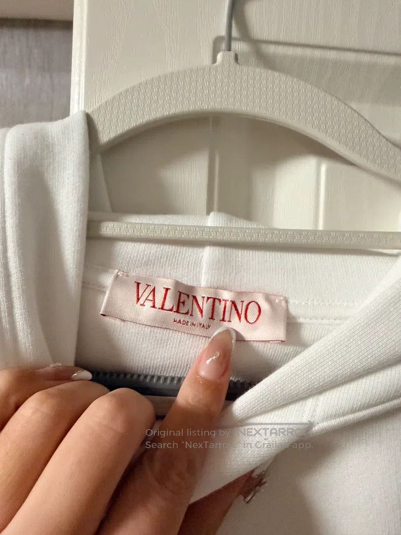 Valentino Valentino Heavy industry embroidered sweatshirt Size M / US 6-8 / IT 42-44 - 2 Thumbnail
