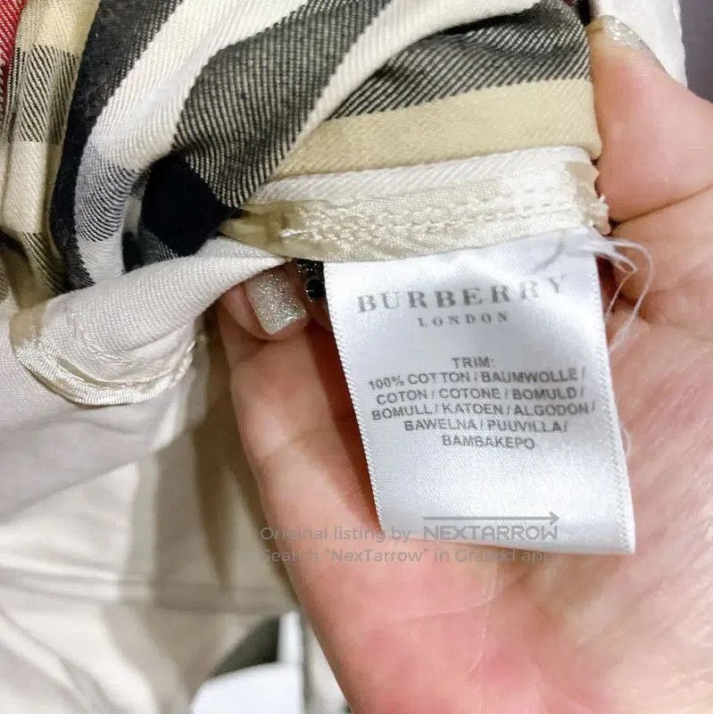 Burberry Burberry Women's Short Cotton Trench Coat. Size M / US 6-8 / IT 42-44 - 7 Thumbnail