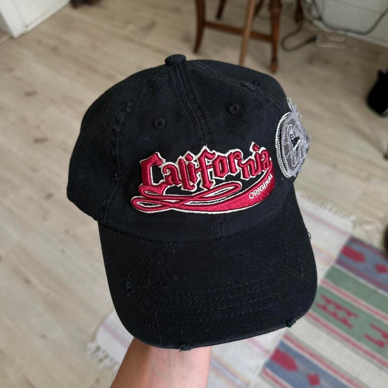Robin Ruth × Vintage Y2K Grunge California Embroidered Robin Ruth Baseball Hat Size ONE SIZE - 2 Thumbnail