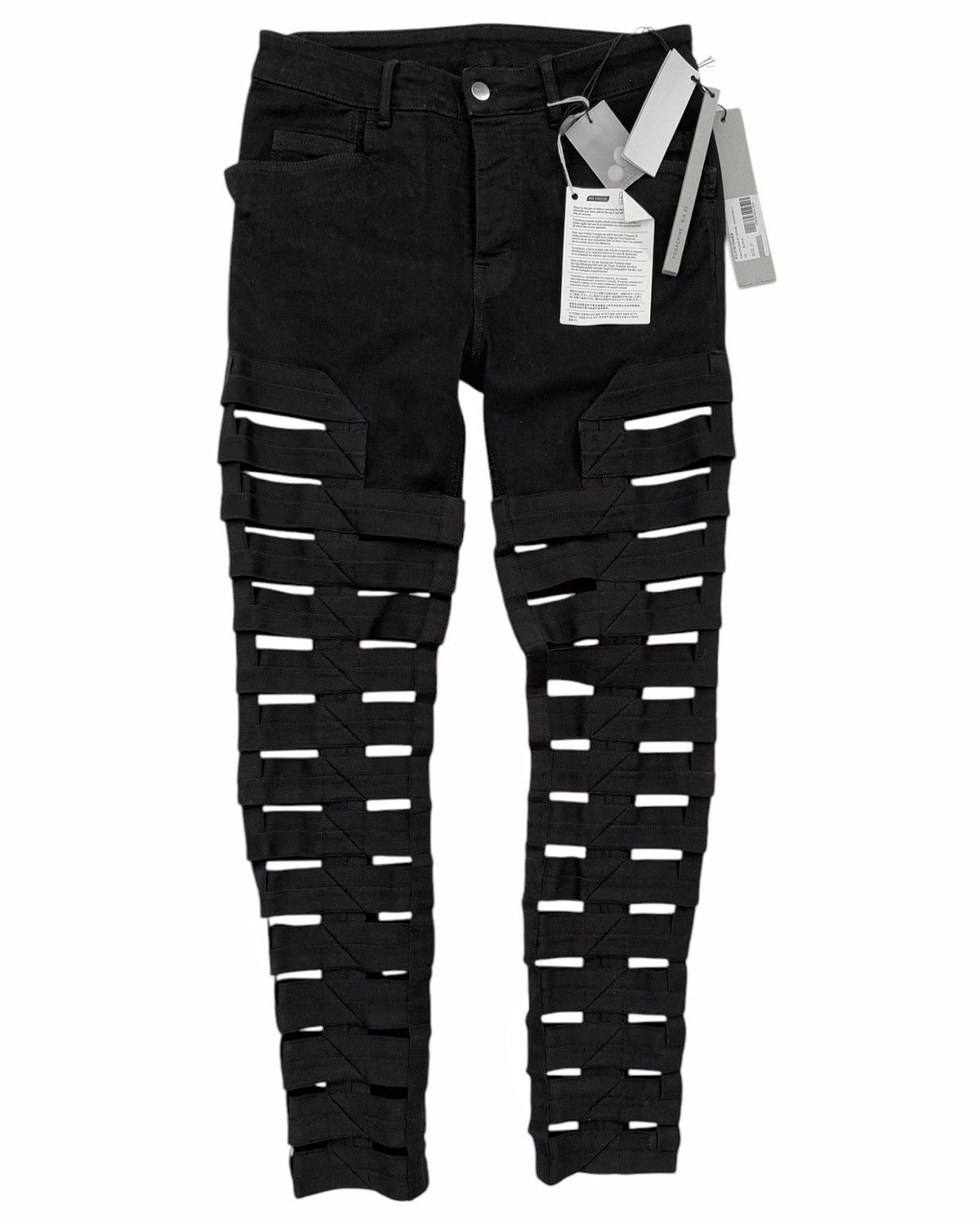 Rick Owens Spartan Hybrid Elastic Denim Size US 31 - 1 Thumbnail