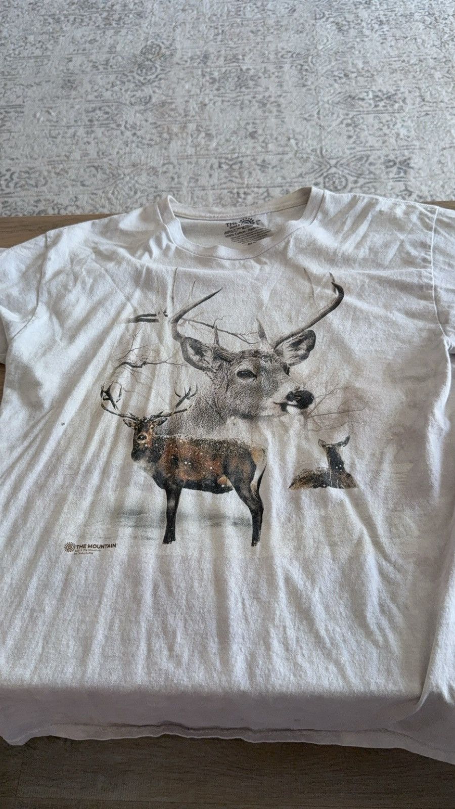 The Mountain The Mountain White Wolf tee Size US L / EU 52-54 / 3 - 1 Thumbnail