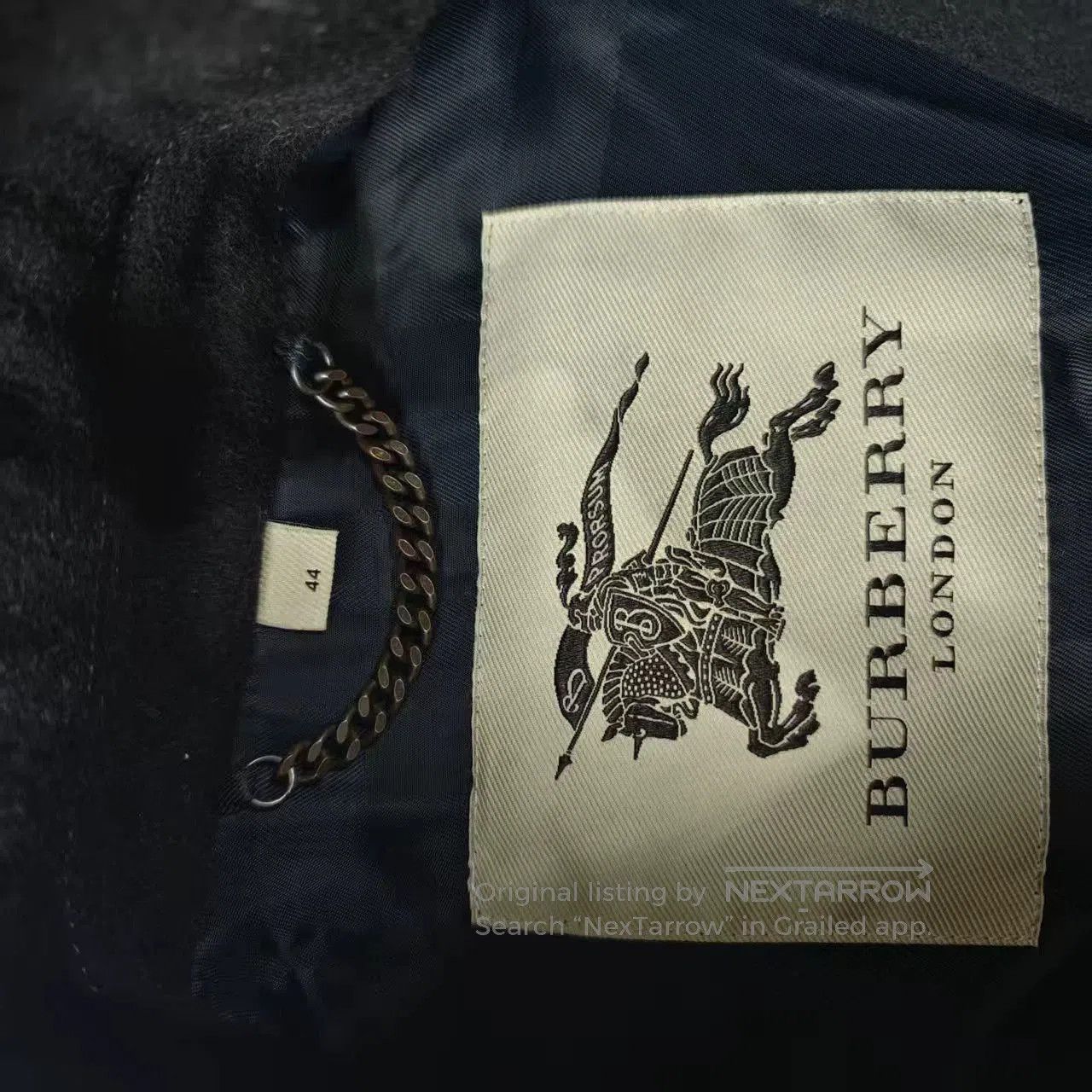 Burberry burberry wool double-breasted overcoat. Size US M / EU 48-50 / 2 - 3 Thumbnail
