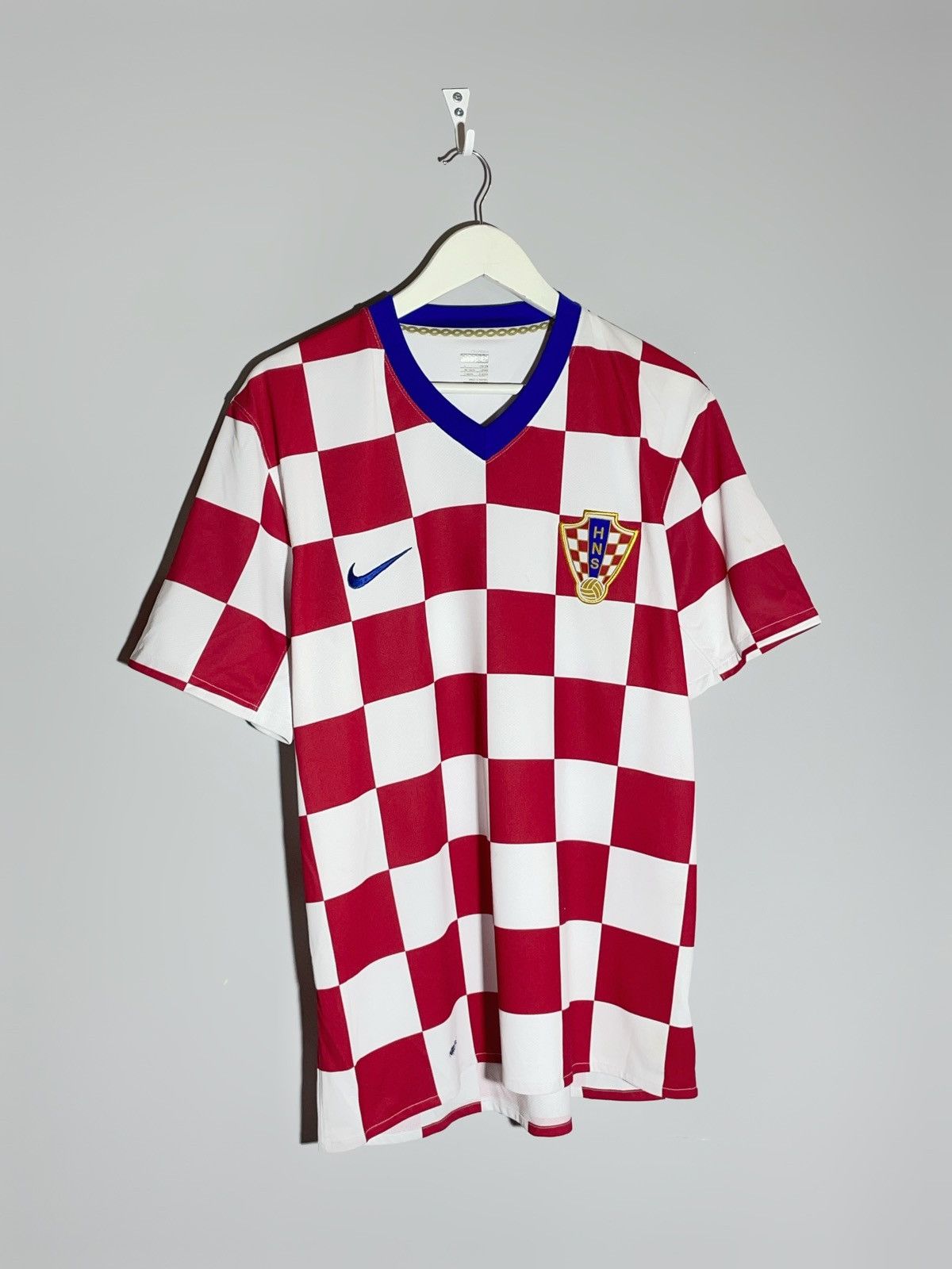 Nike National Team Croatia Nike 2008 Home Y2k Football Shirt Size US L / EU 52-54 / 3 - 2 Thumbnail