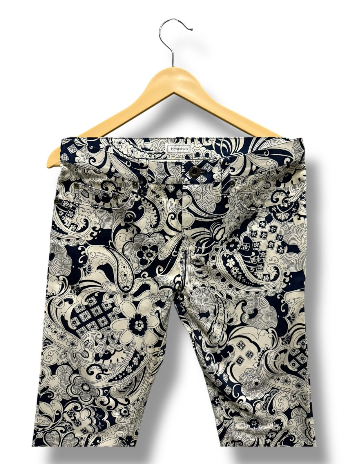 Designer × Hysteric Glamour × Japanese Brand VINTAGE HYSTERIC GLAMOUR BANDANA DESIGN JAPANESE BRAND DENIM Size 31" - 8 Thumbnail