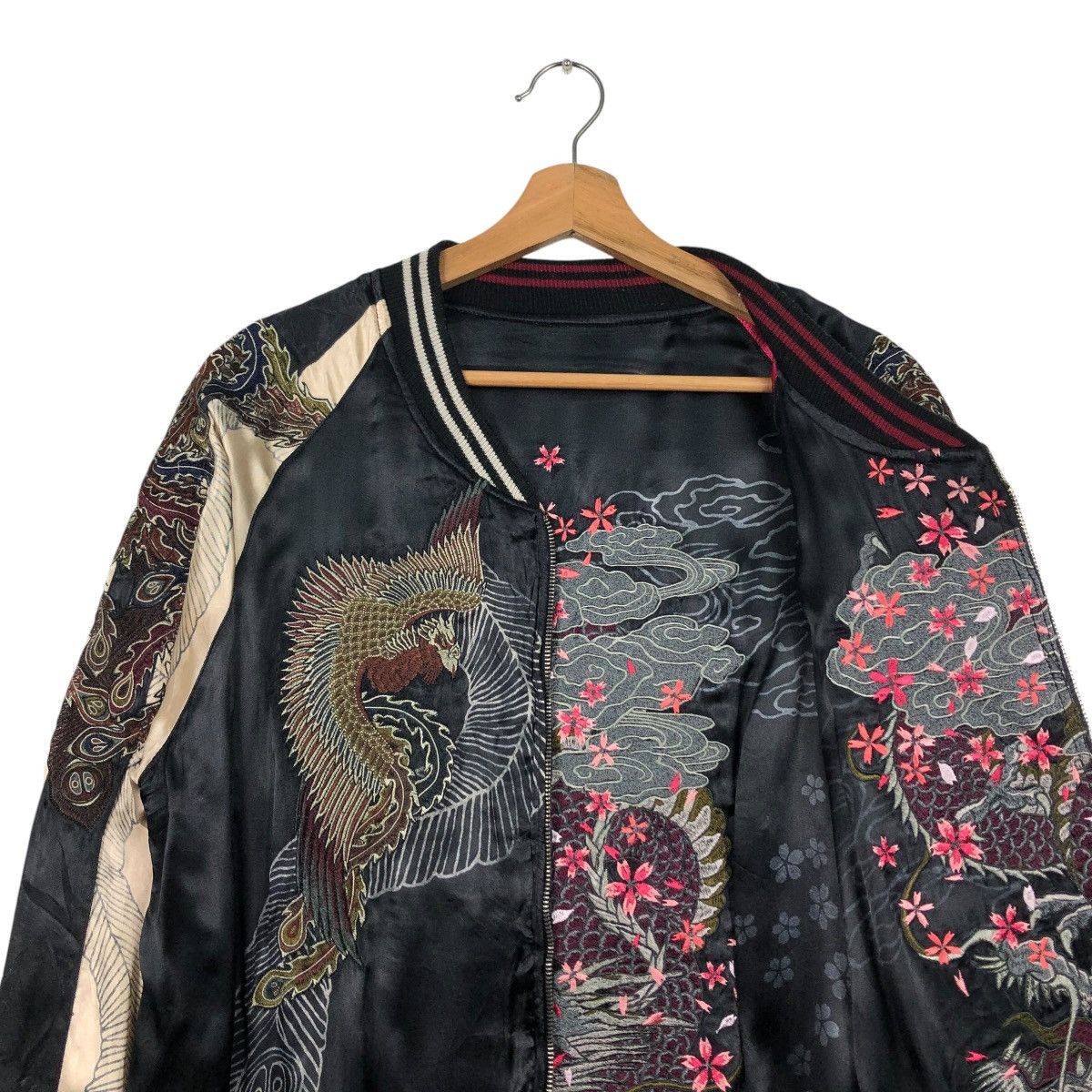 Japanese Brand 🔥VINTAGE REVERSIBLE JACKET SUKAJAN SOVEINER EMBROIDERRED Size US M / EU 48-50 / 2 - 13 Thumbnail