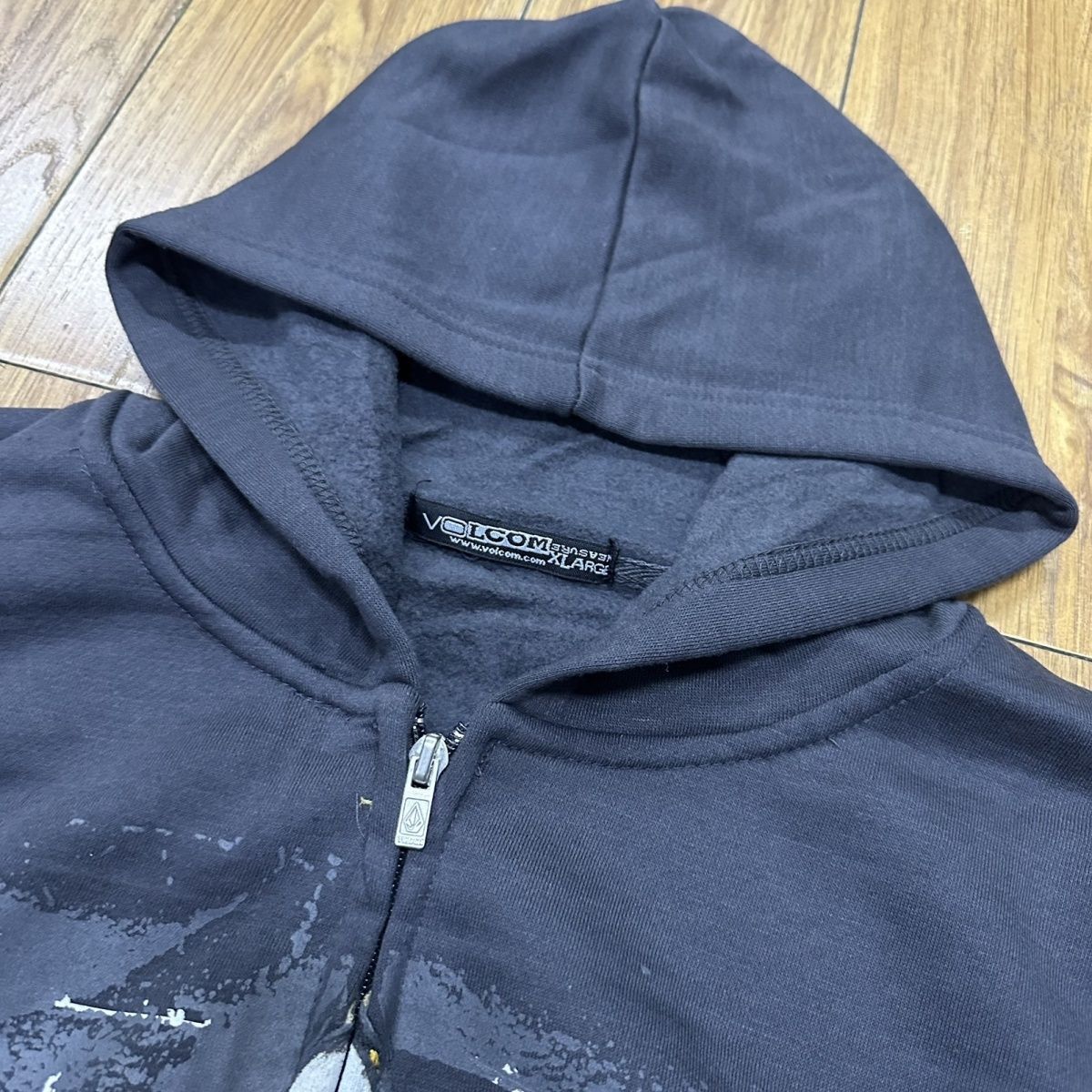 Volcom volcom sk8 grunge zipup hoodie Size US XL / EU 56 / 4 - 3 Thumbnail