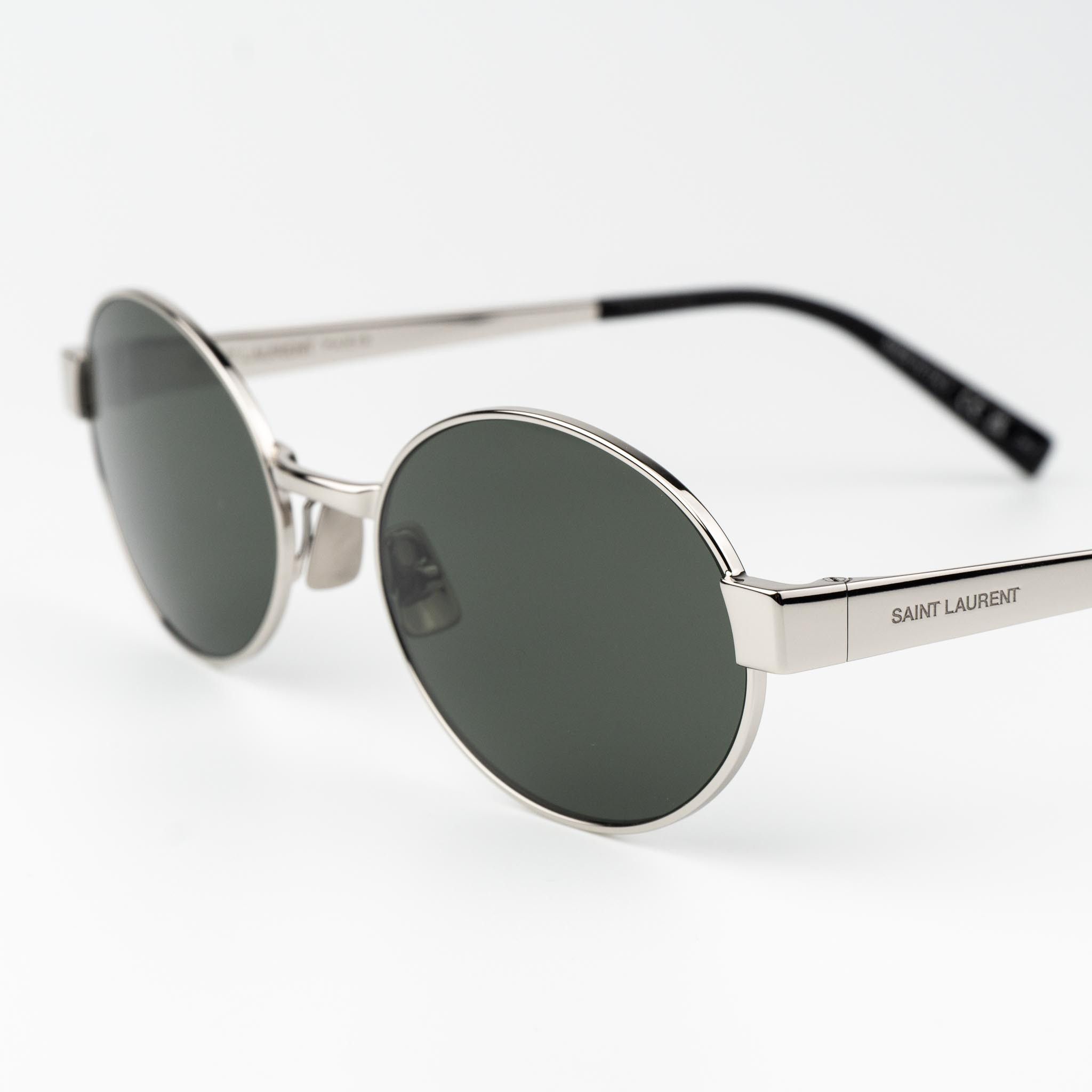 Saint Laurent Paris Saint Laurent Women Sunglasses Oval SL692 002 BRAND NEW Size ONE SIZE - 5 Thumbnail