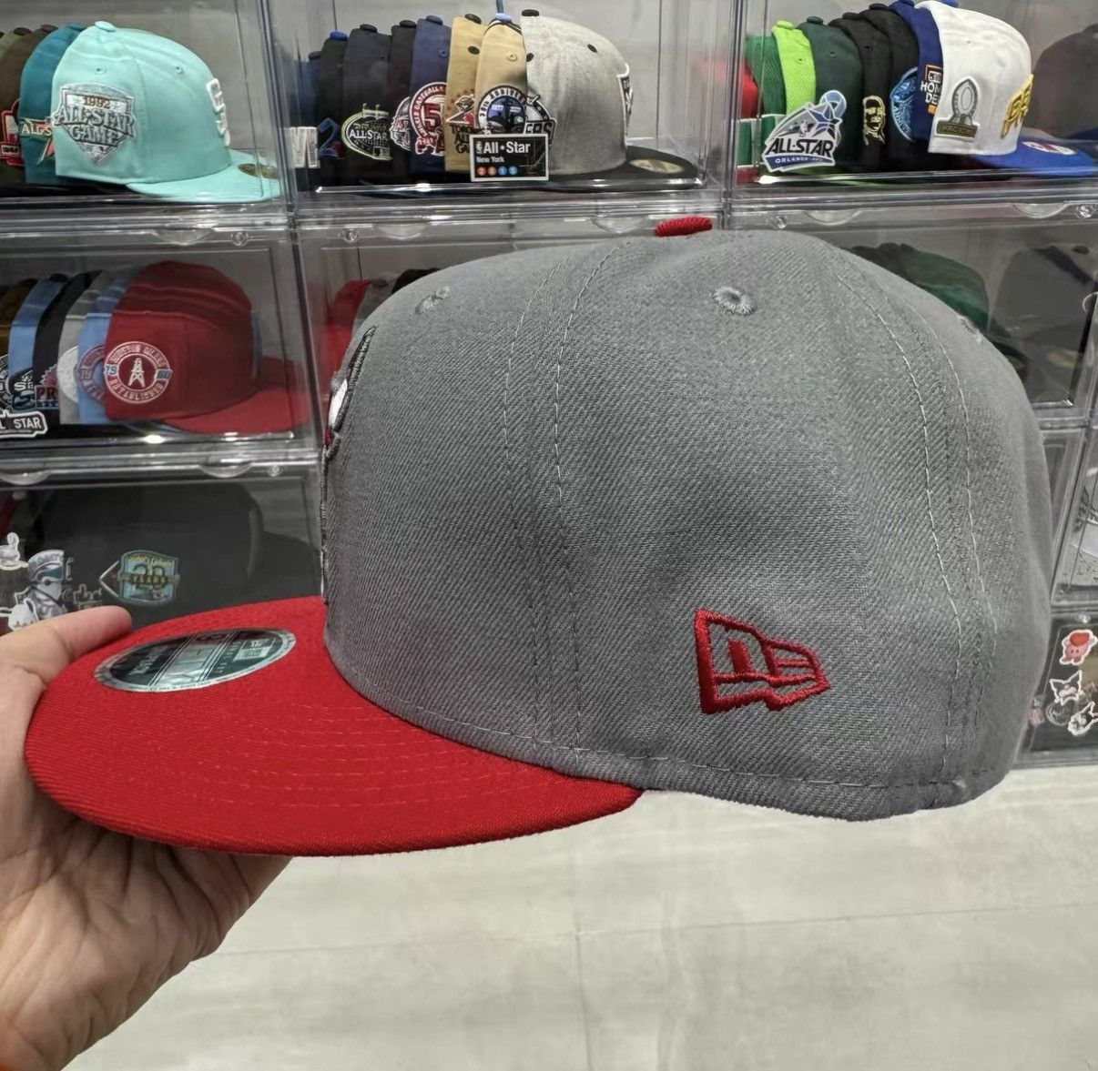New Era New Era NBA Chicago Bulls flat brim baseball cap J32 Size ONE SIZE - 2 Thumbnail