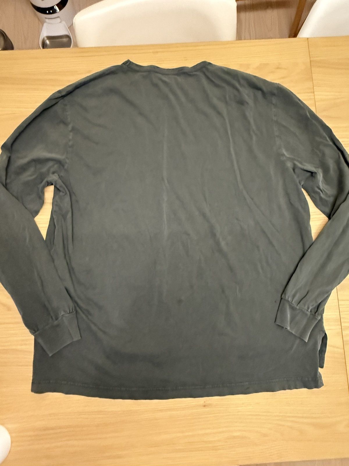 Our Legacy Our Legacy Cruise Longsleeve – Vintage Green/Grey – Size 52 Size US L / EU 52-54 / 3 - 9 Thumbnail