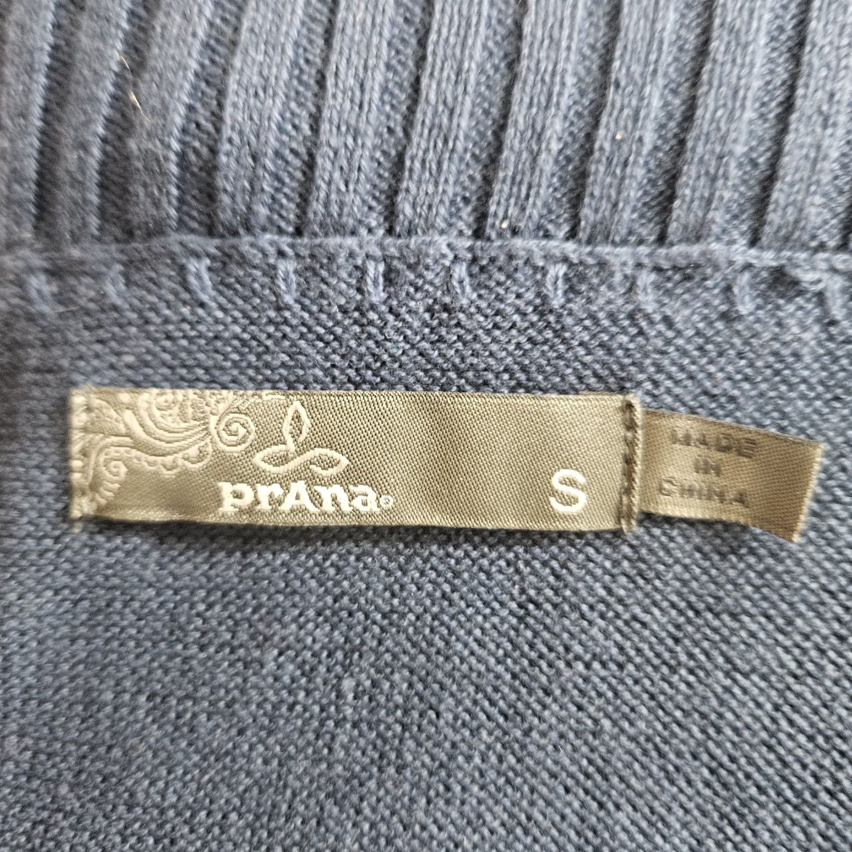 Prana VINTAGE Prana Women's Thea Sweater Skirt Blue Small Cotton Blend Pull On A-Line Short Womens Size S / US 4 / IT 40 - 4 Thumbnail