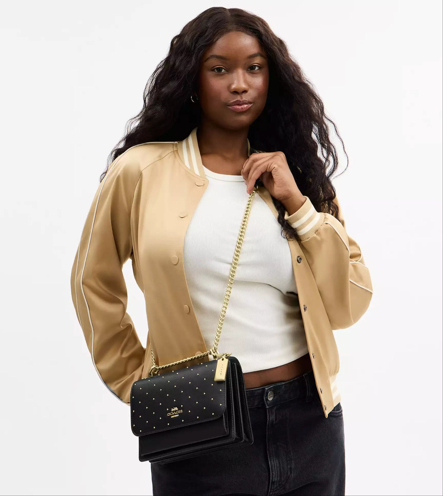 Coach Nwt coach Klare Crossbody Bag With Rivets CBH93 Size ONE SIZE - 11 Thumbnail