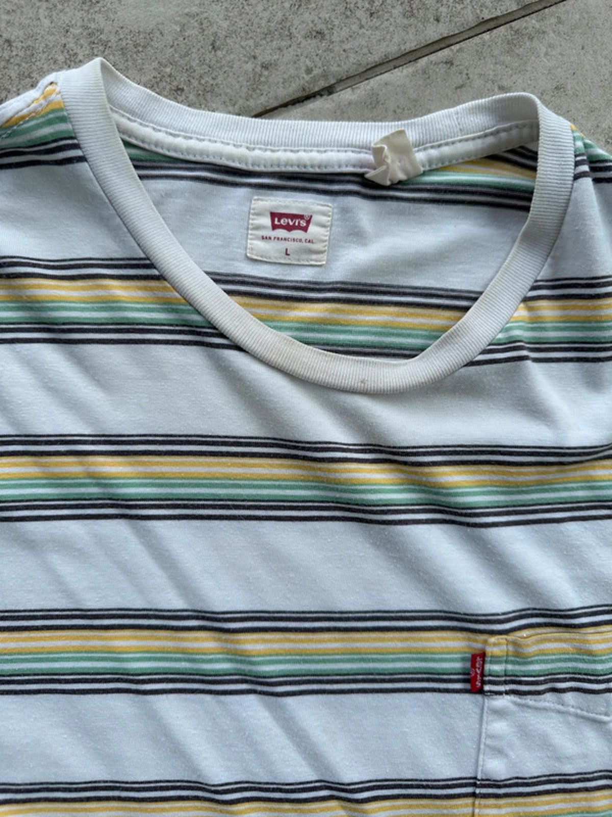 Levi's Levi’s Striped Vintage Tee Size US L / EU 52-54 / 3 - 5 Thumbnail