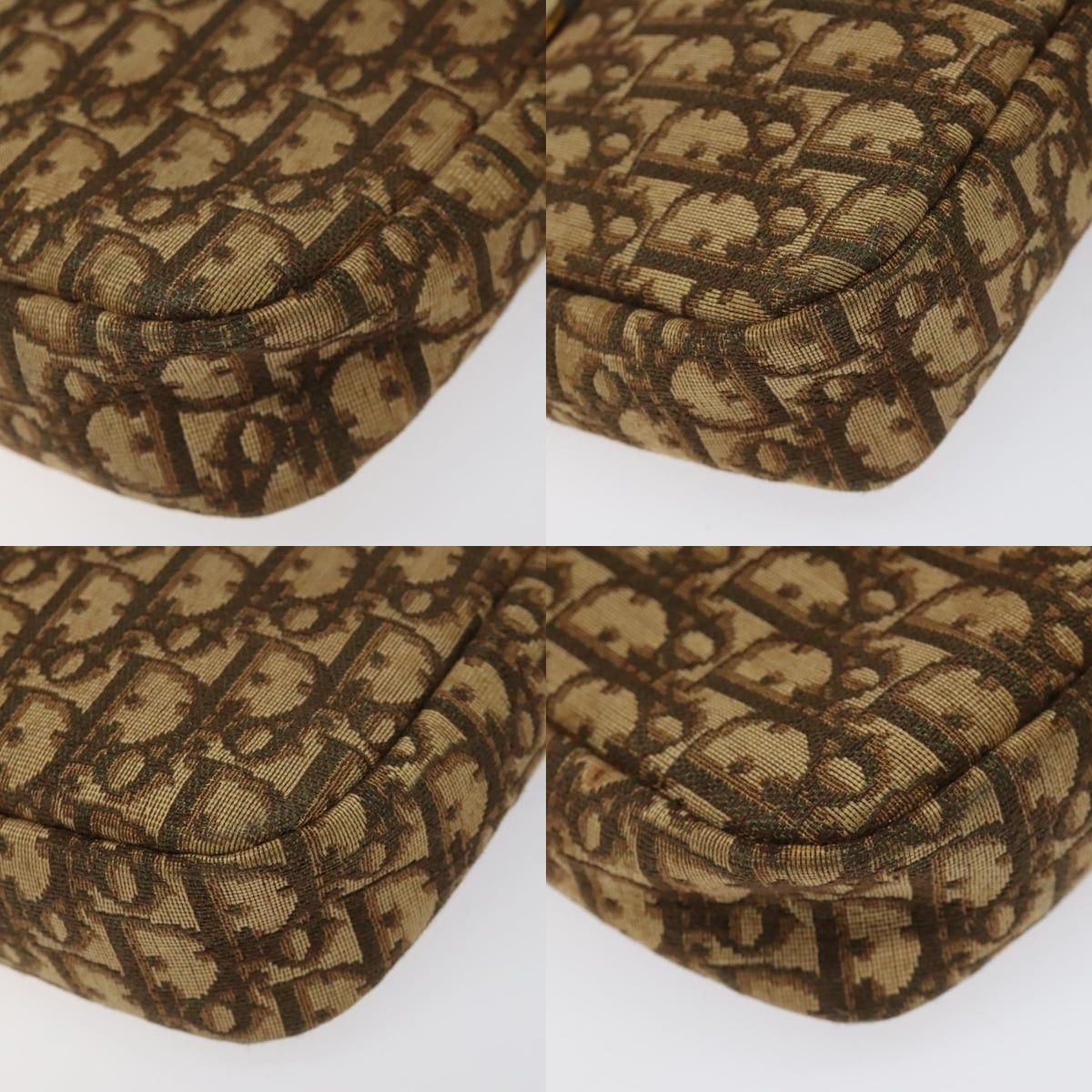 Dior DIOR Trotter Canvas Shoulder Bag Brown Size ONE SIZE - 10 Thumbnail