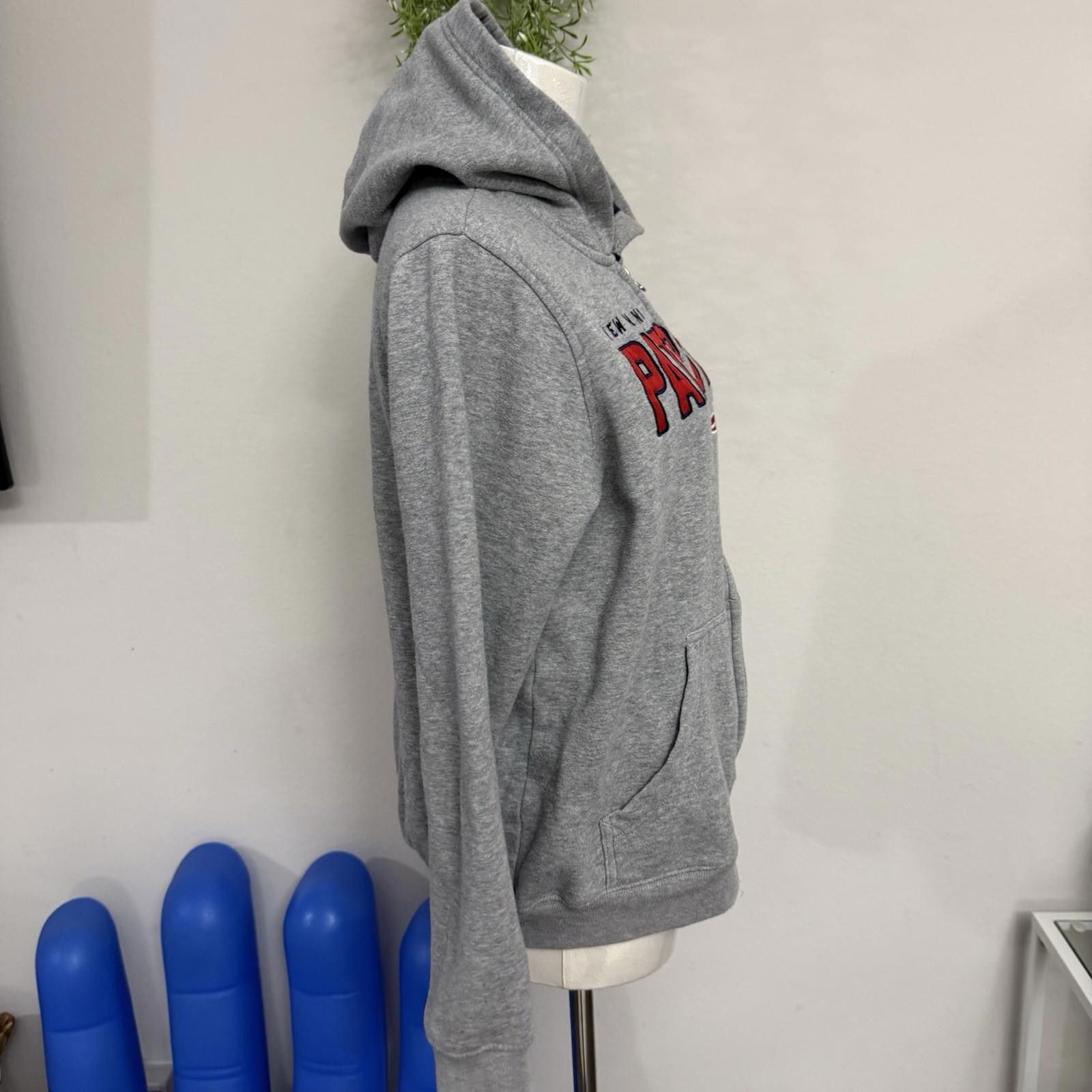 NFL Patriots Cotton Zip Up Hoodie Size US S / EU 44-46 / 1 - 2 Thumbnail