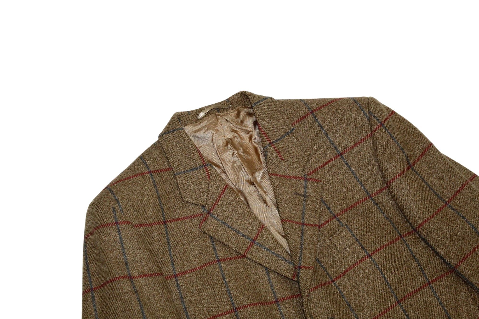 Donegal Tweed Brook Taverner Reid & Taylor Tweed Short Wool Blazer 52-54S Size 52S - 4 Thumbnail