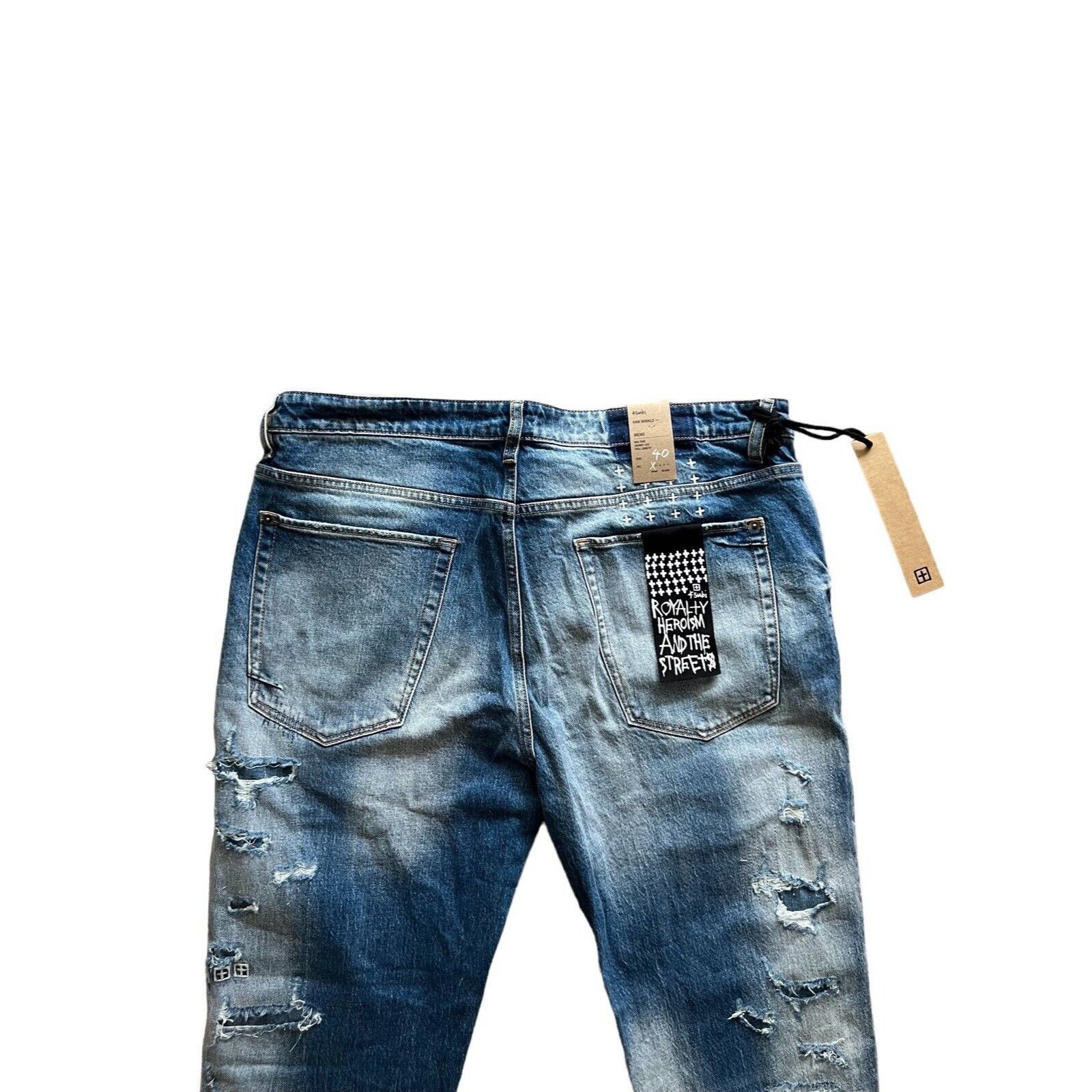 Ksubi Ksubi Jeans Mens Van Winkle Skinny Leg Blue $260 Size 40/32 Size US 40 / EU 56 - 4 Thumbnail
