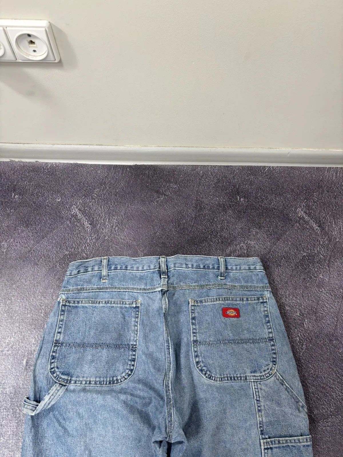 Dickies × Vintage Vintage Dickies American Blue Denim Work Hype Baggy Jeans Size US 38 / EU 54 - 5 Thumbnail