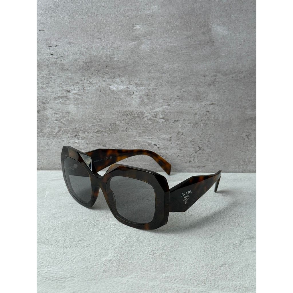 Prada NEW Prada PR B23S Sunglasses in Havana Brown $489 Size ONE SIZE - 3 Thumbnail