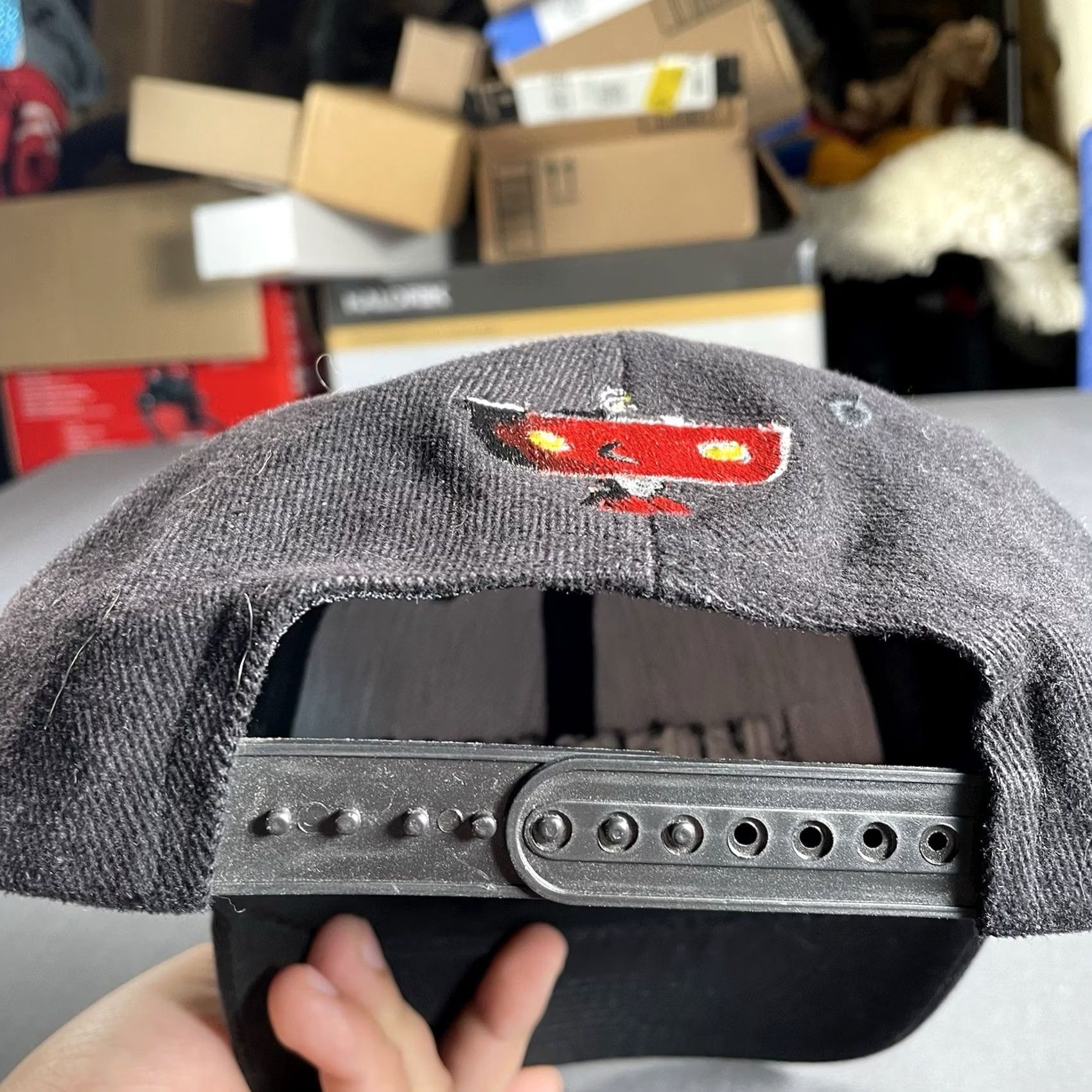 Undercover RARE JJ Abrams Hat Bad Robot Production Crew Black Hat Cap Undercovers Adjustable Unisex Adults Baseball Cap Cap Size ONE SIZE - 2 Thumbnail