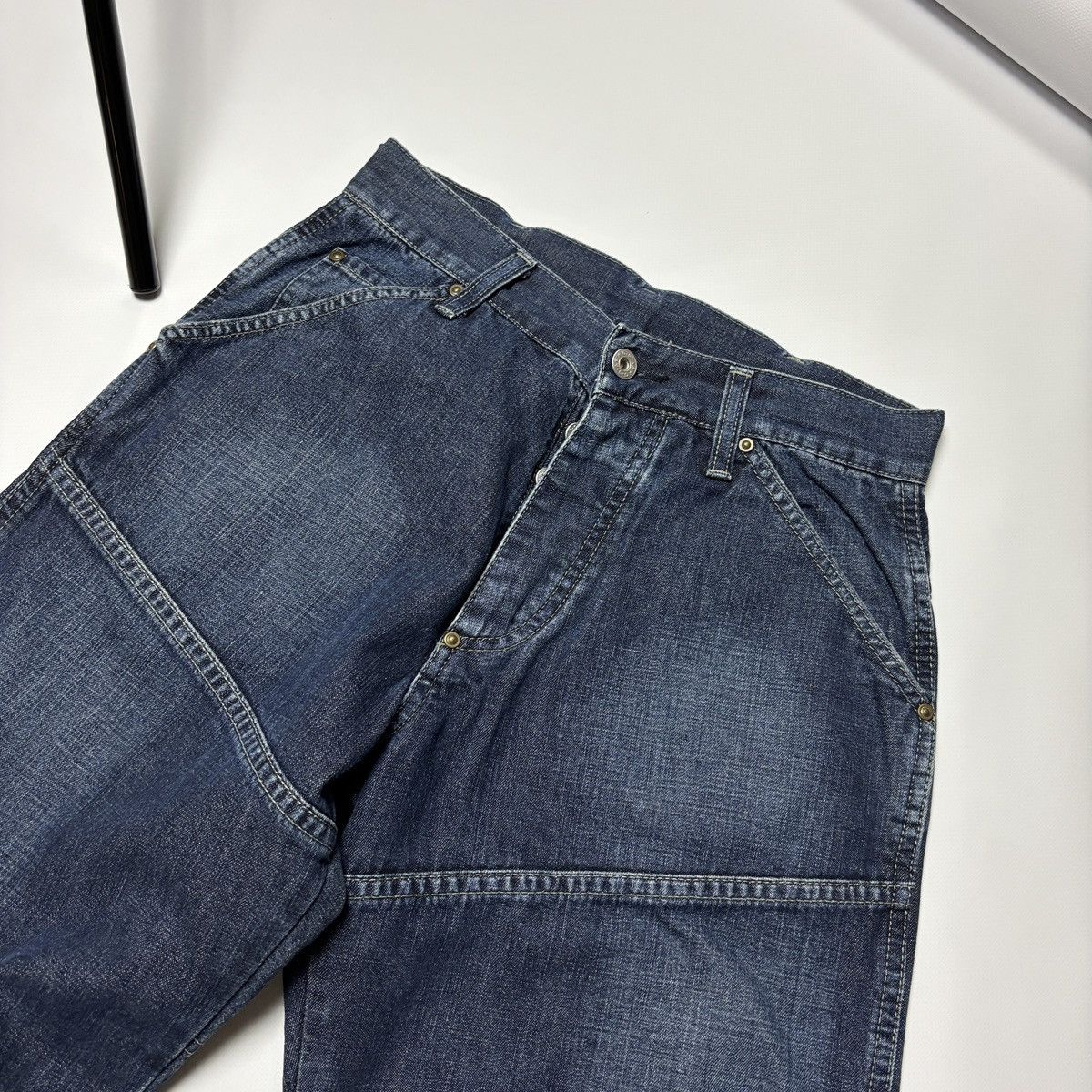 G-Star × If Six Was Nine × Le Grande Bleu (L.G.B.) CRAZY G-STAR RAW JEANS Y2K japanese style if six was nine Size US 27 - 3 Thumbnail