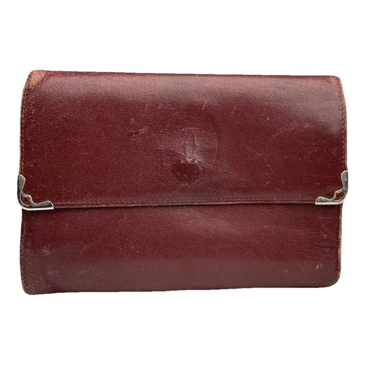 Cartier Burgundy Patent Leather Wallet Size ONE SIZE - 1 Thumbnail