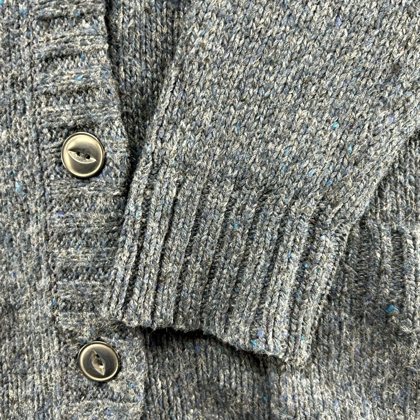 Vintage VINTAGE Ralph Lauren Denim & Supply Sweater Cardigan Womens L Blue Cable Knit Acrylic Long Y2K Size L / US 10 / IT 46 - 5 Thumbnail