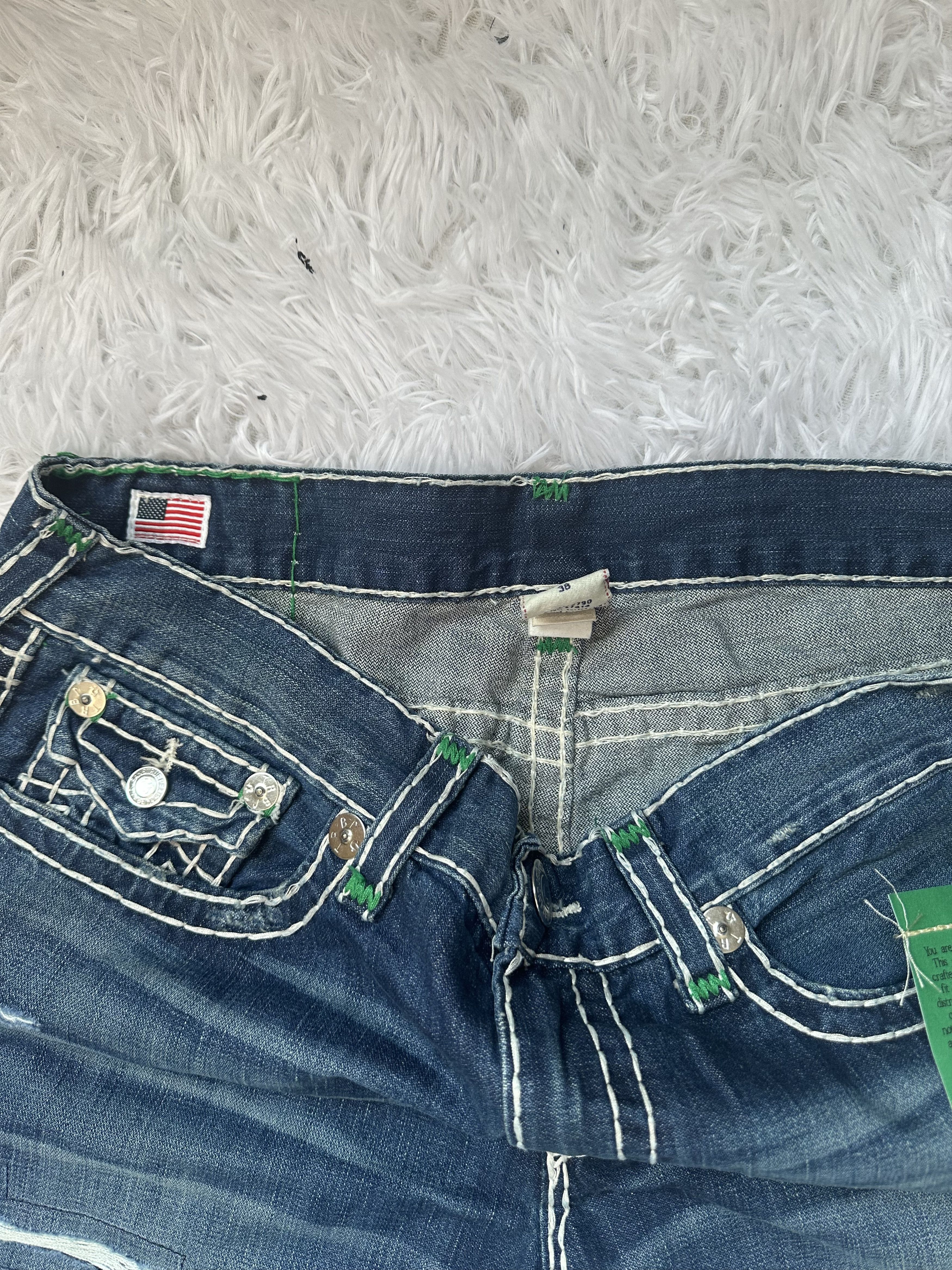 True Religion Vintage true Religion Ricky super T made in USA Size US 38 / EU 54 - 6 Thumbnail