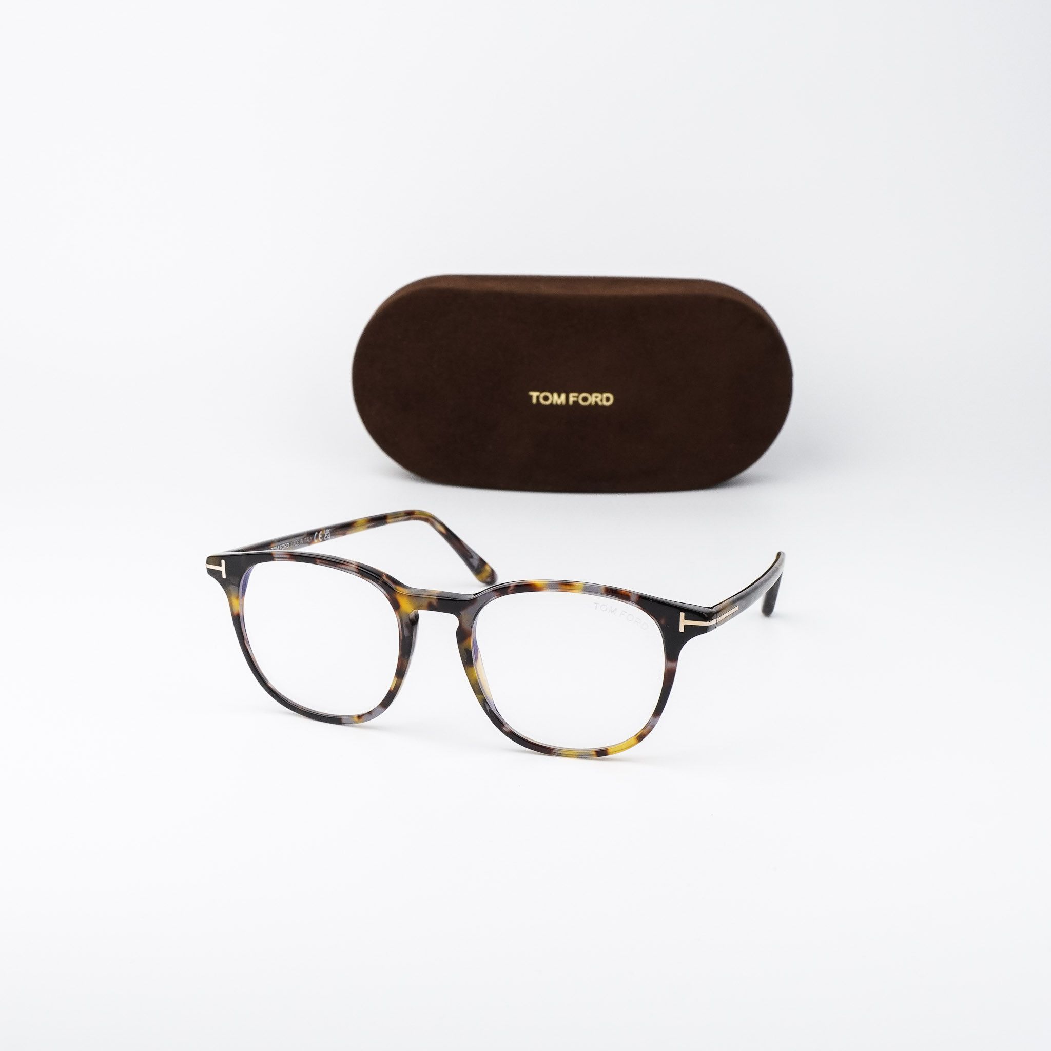 Tom Ford Tom Ford Men Eyeglasses Square FT5832-B 055 NEW AUTHENTIC Size ONE SIZE - 1 Thumbnail