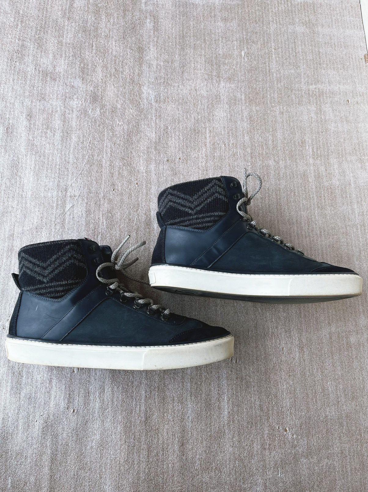 Louis Vuitton high-top sneakers