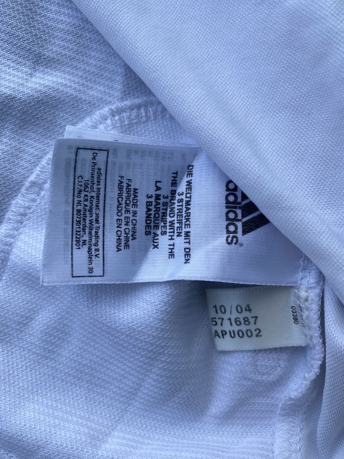 Adidas Adidas Climacool Jersey White Red Vintage Football Shirt Size US L / EU 52-54 / 3 - 3 Thumbnail