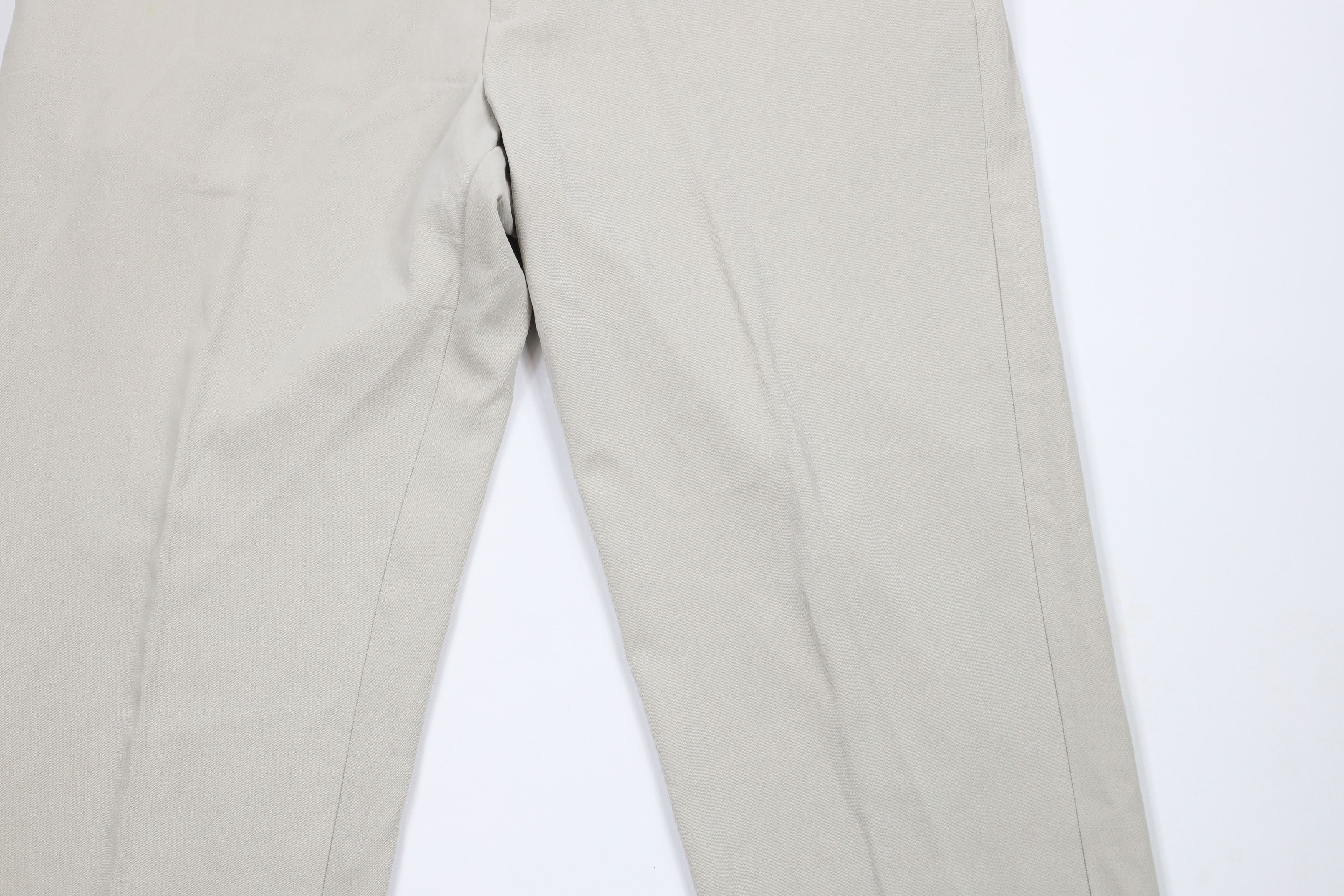 Tommy Bahama × Vintage Vintage Tommy Bahama Flat Front Wide Leg Chino Pants Beige Size US 38 / EU 54 - 3 Thumbnail