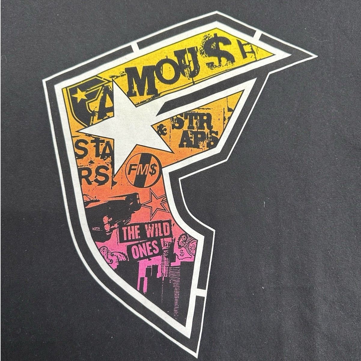 Famous Stars And Straps Vintage Y2K Famous Stars And Straps T-Shirt Big Logo Large Size US L / EU 52-54 / 3 - 2 Thumbnail