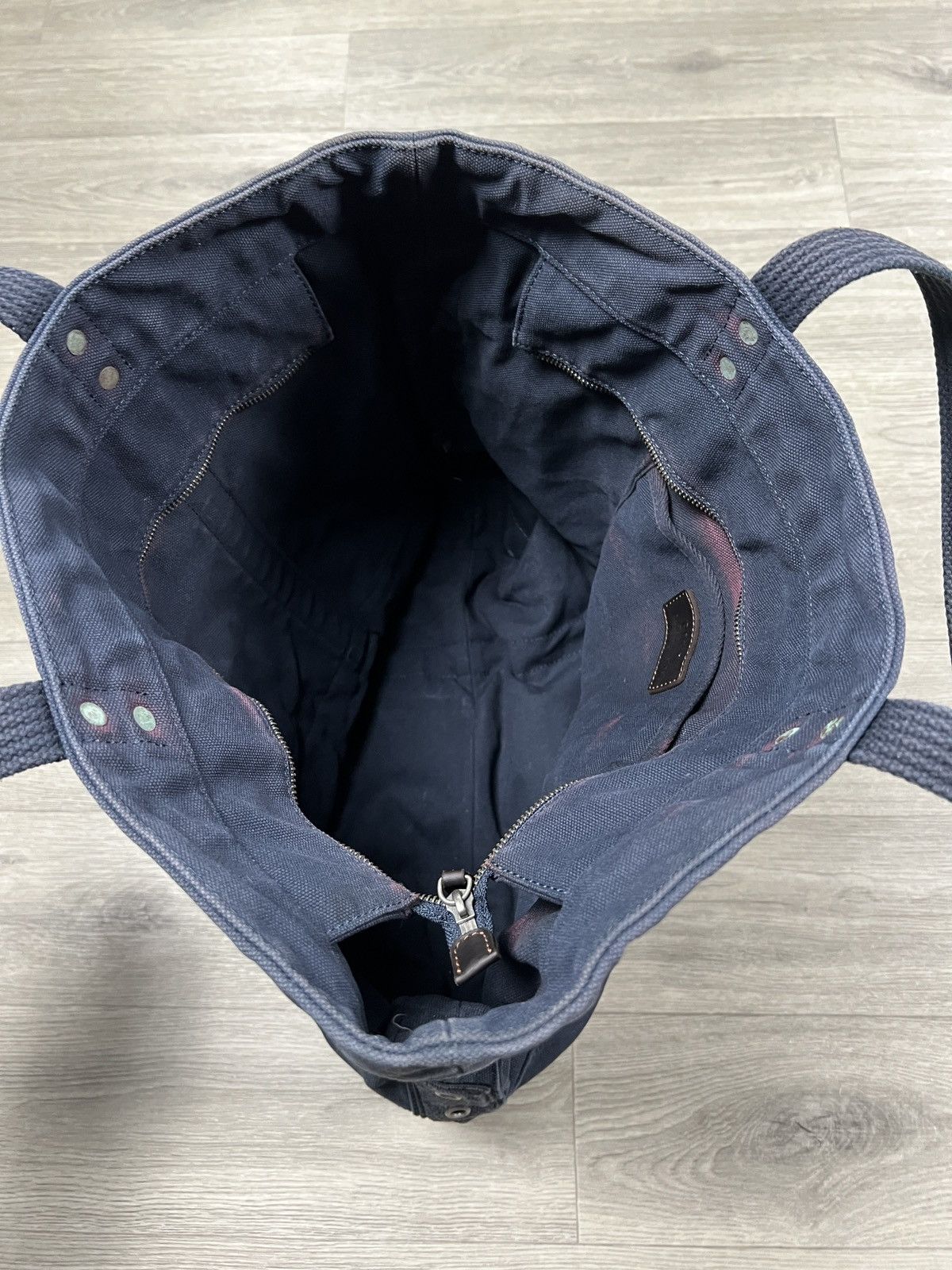 Polo Ralph Lauren Faded Polo Ralph Lauren Big Pony Canvas Tote Bag Mens Size ONE SIZE - 11 Thumbnail