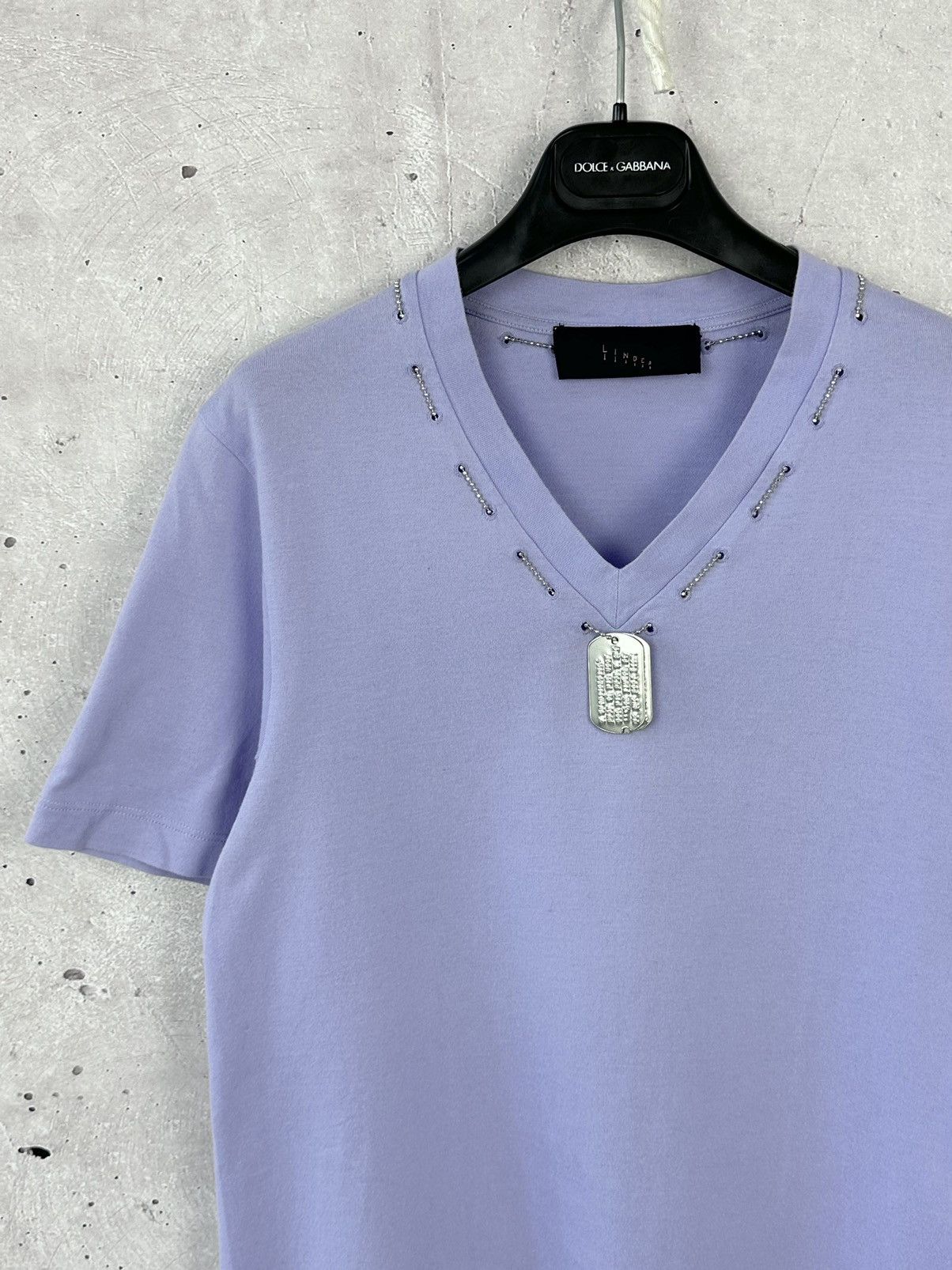 Linder Linder Made in USA Purple Darby Dog Short Sleeve T-shirt Size US S / EU 44-46 / 1 - 4 Thumbnail