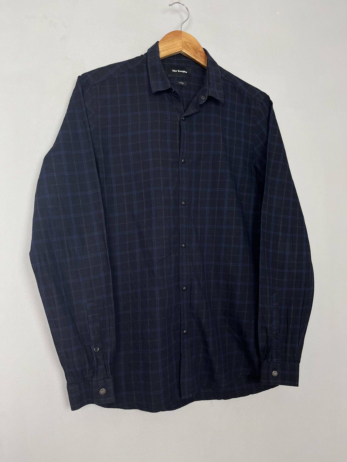 The Kooples The Kooples Plaid Cotton Long Sleeve Shirt Size US S / EU 44-46 / 1 - 4 Thumbnail