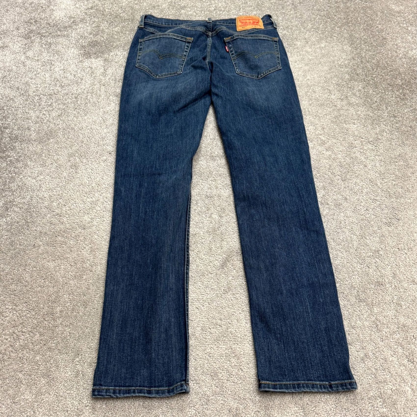 Levi's Levi's 511 Jeans Slim Straight Leg Denim Dark Wash Mens 32x34 Cotton Blend 5-Pocket Logo Vintage No Size US 32 / EU 48 - 2 Thumbnail