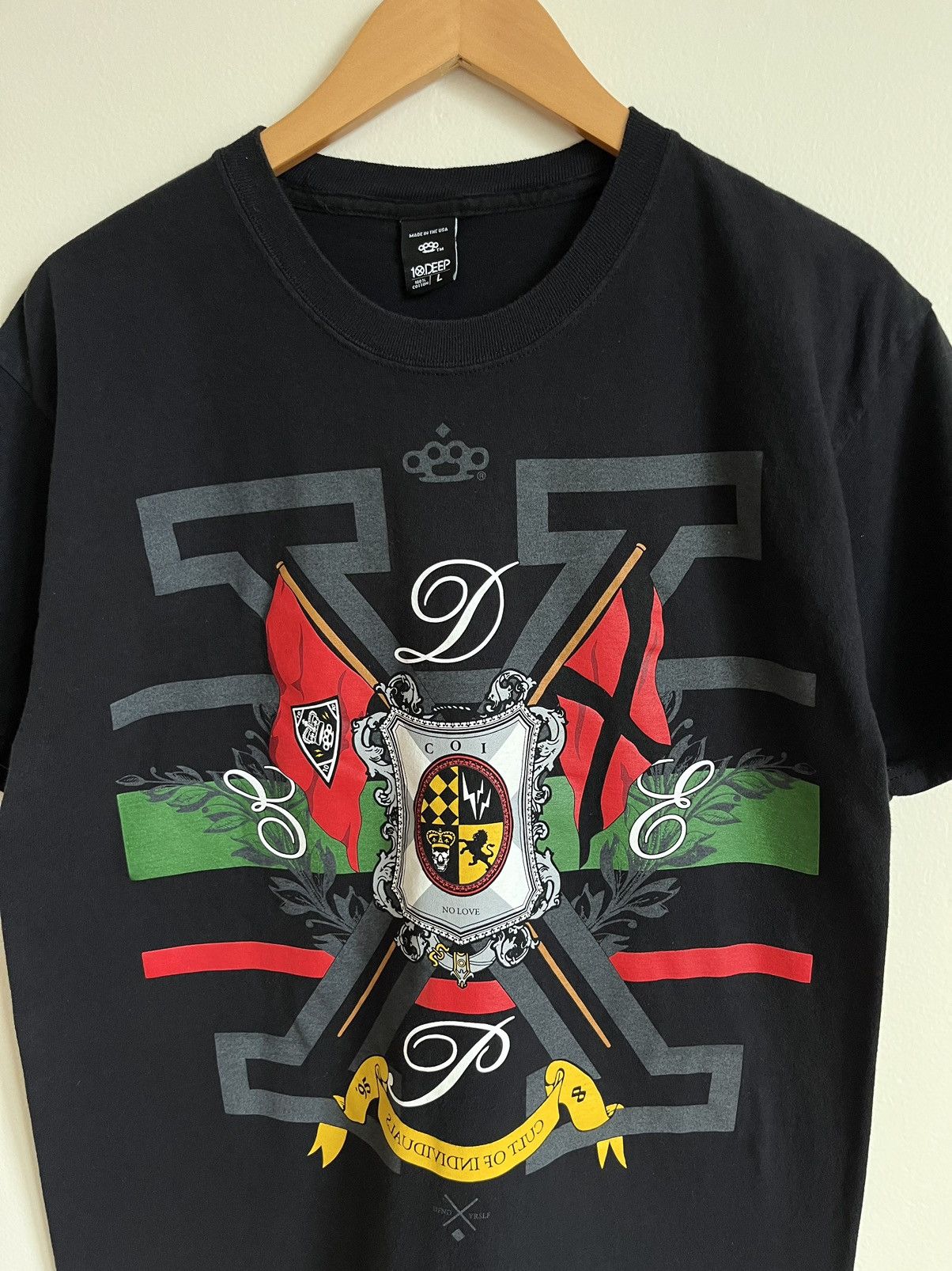 10 Deep Vintage Y2K 10 Deep “Cult of Individuals” T-Shirt Size US L / EU 52-54 / 3 - 2 Thumbnail