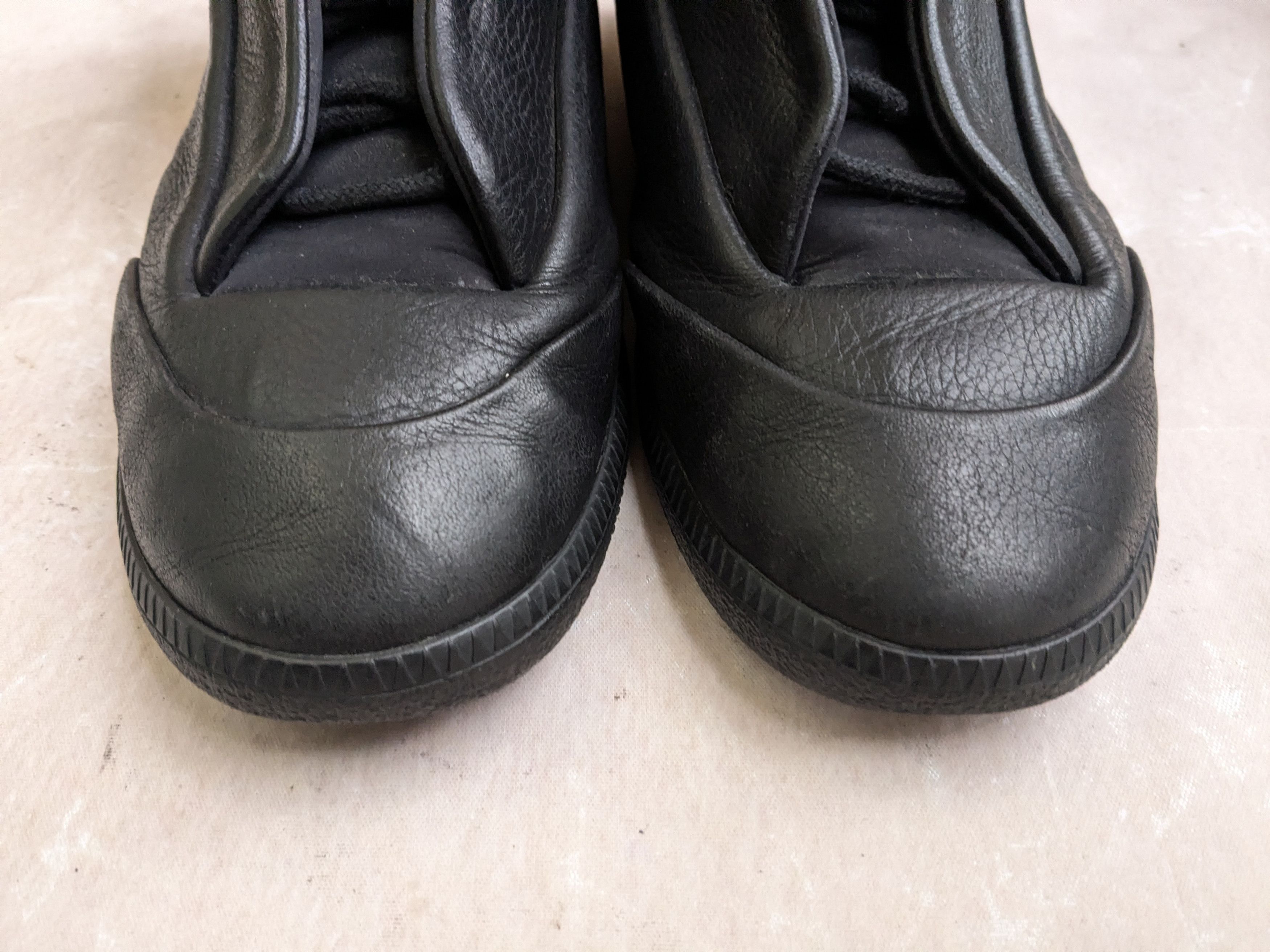 Maison Margiela Maison Margiela Future Black 8 41 High Tops Leather Size US 8 / EU 41 - 4 Thumbnail