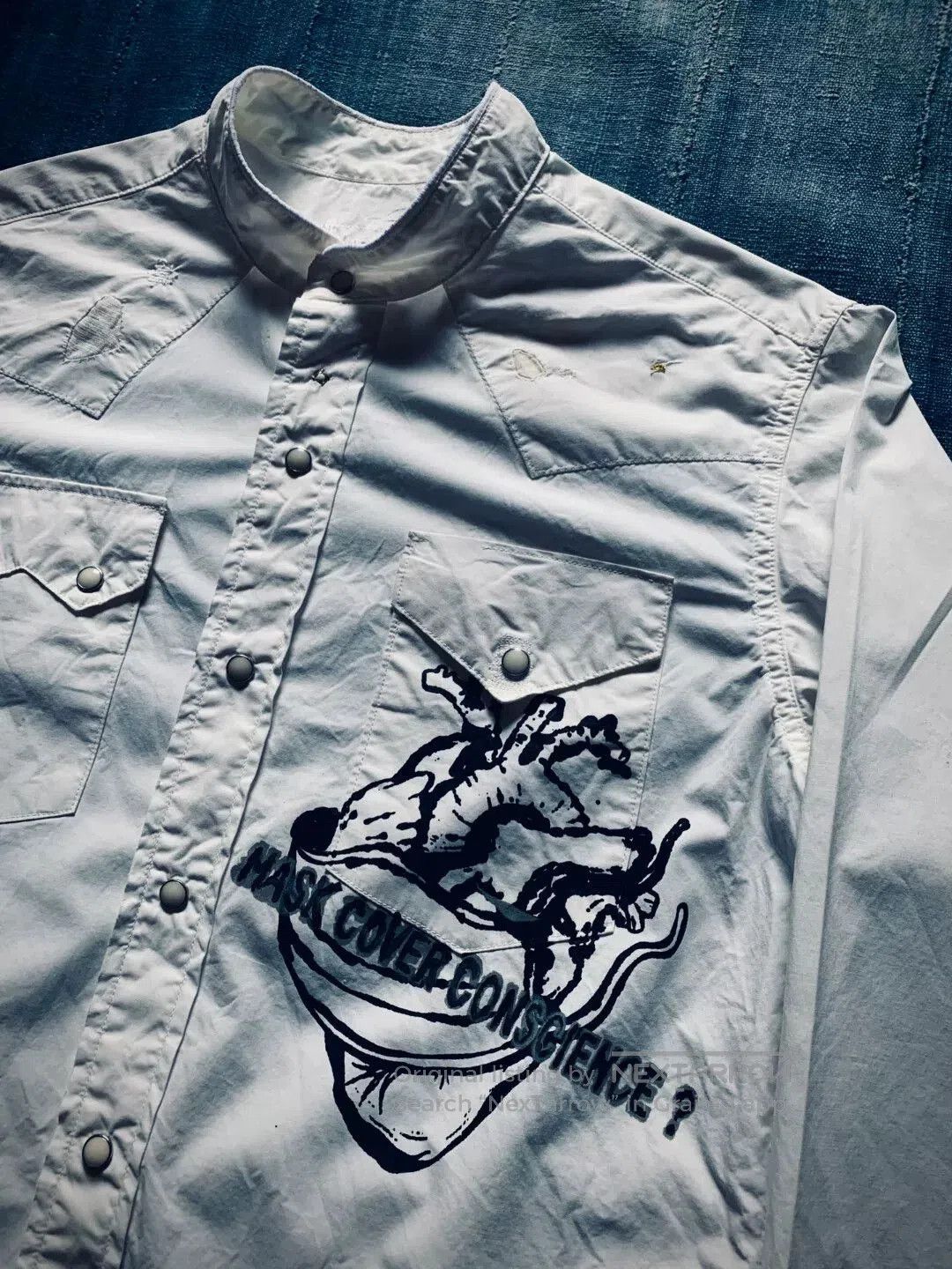Kapital Kapital Limited Damaged Western Shirt. Size US L / EU 52-54 / 3 - 2 Thumbnail