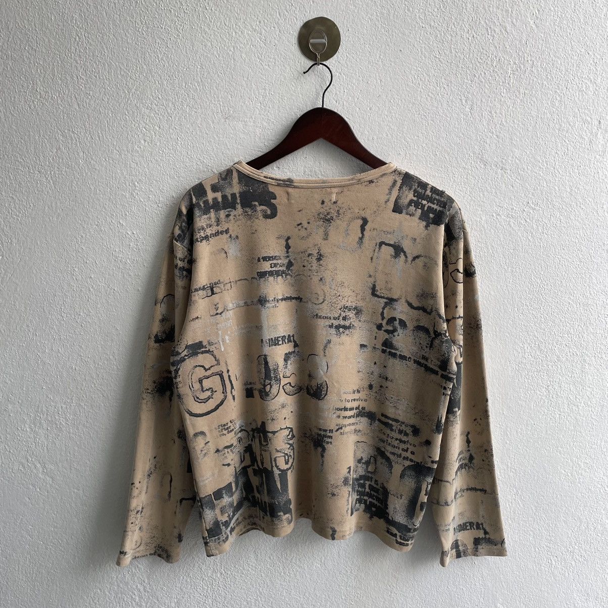 BERNINGS SHO Vintage Bernings-Sho Punk Styles Gothic Longsleeve Shirts Size US M / EU 48-50 / 2 - 2 Thumbnail