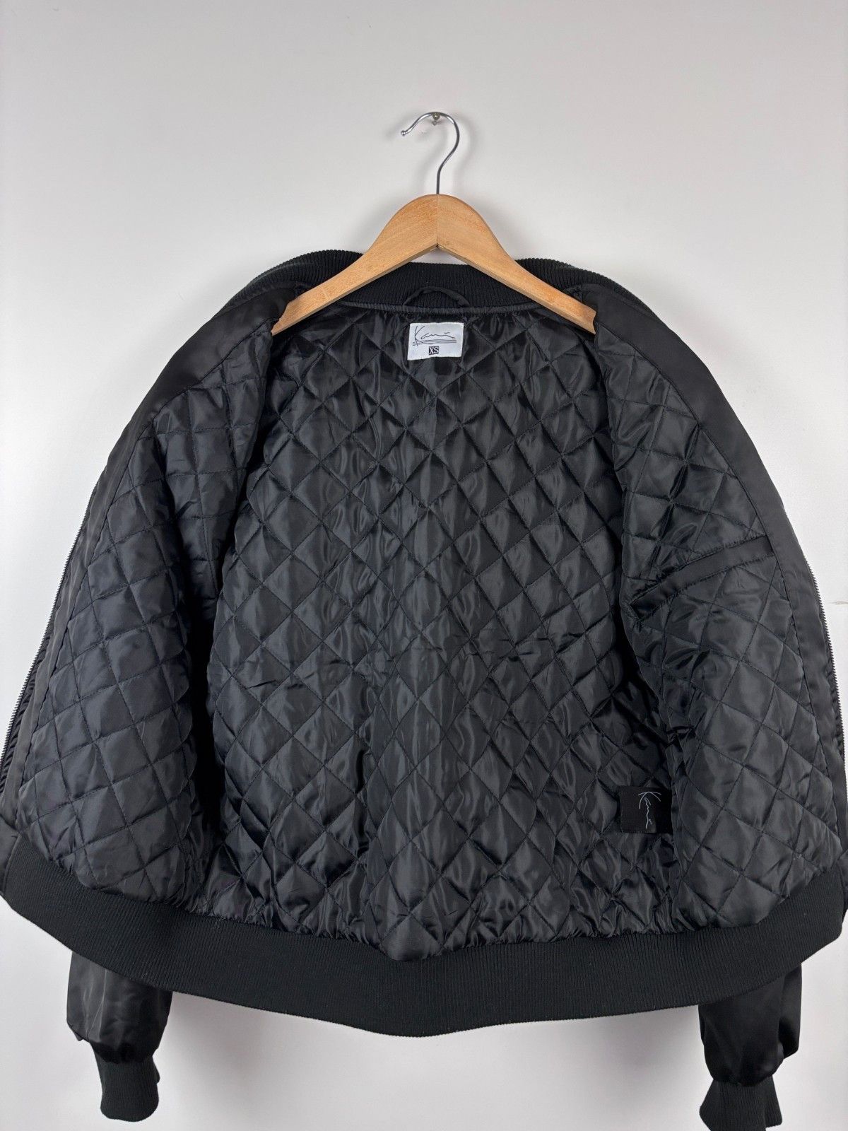 Karl Kani Womens Karl Kani Bomber Jacket Black Size XS Size XS / US 0-2 / IT 36-38 - 8 Thumbnail