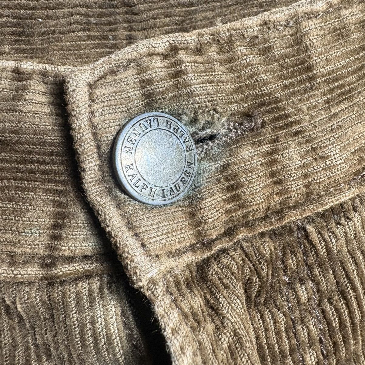 Polo Ralph Lauren Vintage 90s Polo Ralph Lauren Brown Straight Corduroy Pants Size US 36 / EU 52 - 8 Thumbnail