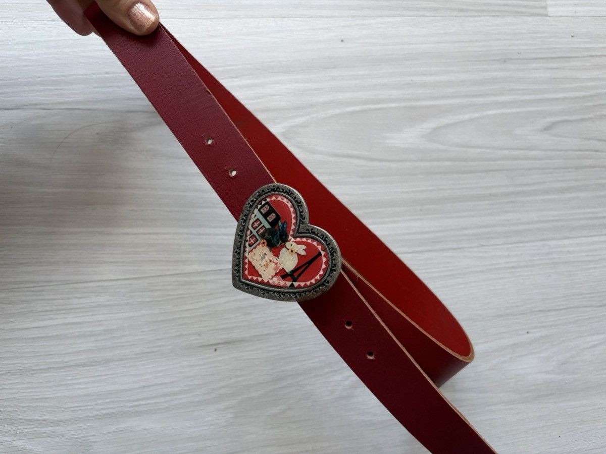 Vintage Y2k leather belt Size ONE SIZE - 1 Thumbnail
