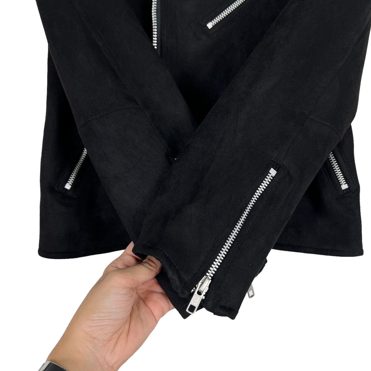 Japanese Brand 🔥 ALLUMEN DOUBLE COLAR WOOL JACKET Size US S / EU 44-46 / 1 - 13 Thumbnail