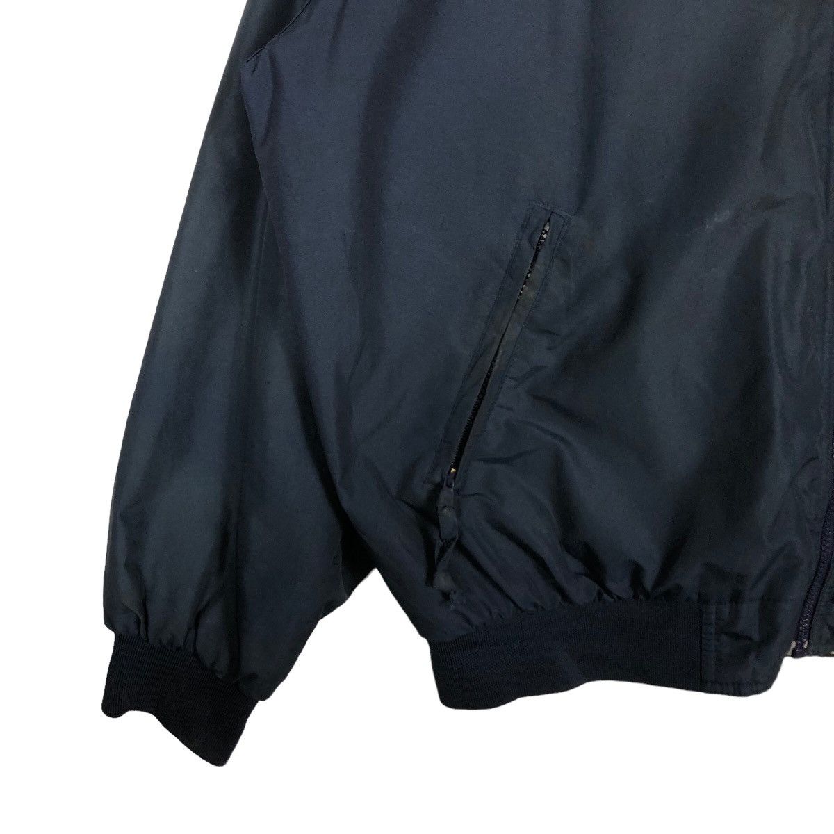 Japanese Brand 🔥80’s Bomber Jacket Us Naval Ship Repair Facility Big Logo Size US XL / EU 56 / 4 - 4 Thumbnail