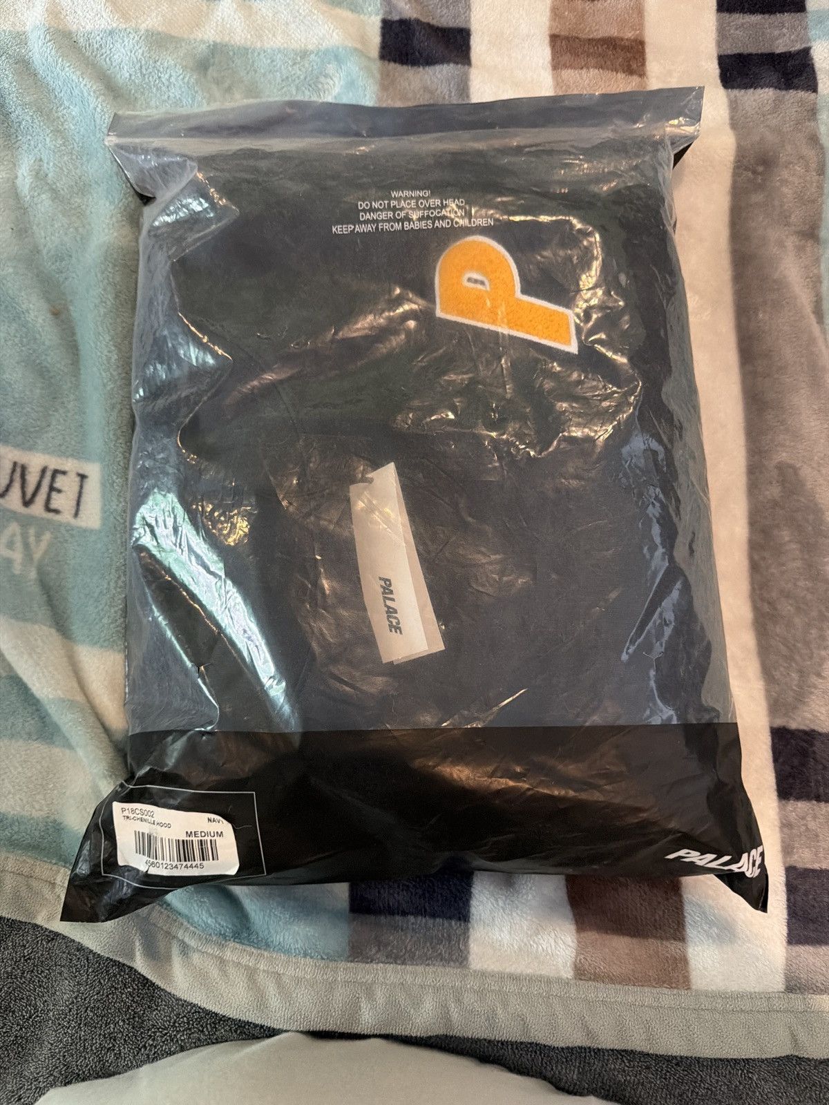Palace Palace Tri Ferg Chenille Hoodie Navy Size US M / EU 48-50 / 2 - 2 Thumbnail