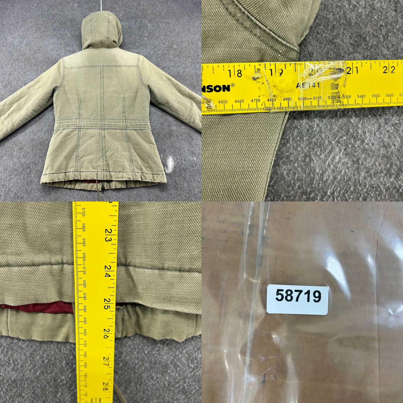 Abercrombie & Fitch VINTAGE Abercrombie & Fitch Jacket Women M Green Hooded Lined Faux Fur Army Military Y2K Parka Coat Shirt Hooded Quilted Lined Mens Womens Girls Boys Size M / US 6-8 / IT 42-44 - 9 Thumbnail