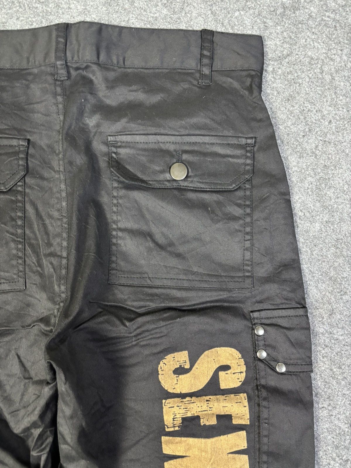 Japanese Brand SEX POT ReVeNGe Japan Punk Anarchy Bondage Street Pant K177 Size US 31 - 8 Thumbnail