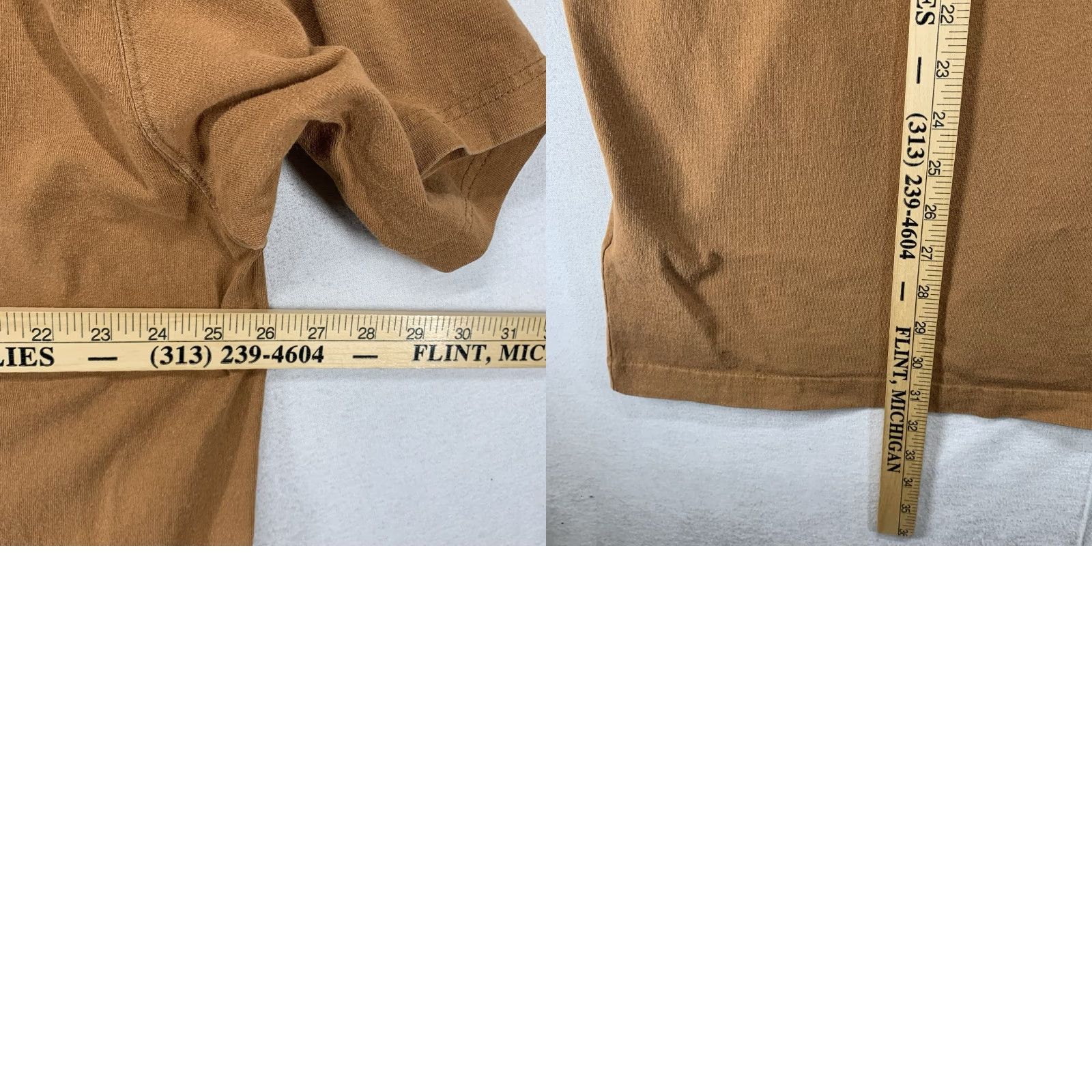 Carhartt Carhartt Men's XL Short Sleeve T-Shirt Burnt Brown Cotton Crew Neck K87 Logo USA 2010s Regular Men’s Short Sleeve T-Shirt Size US XL / EU 56 / 4 - 9 Thumbnail